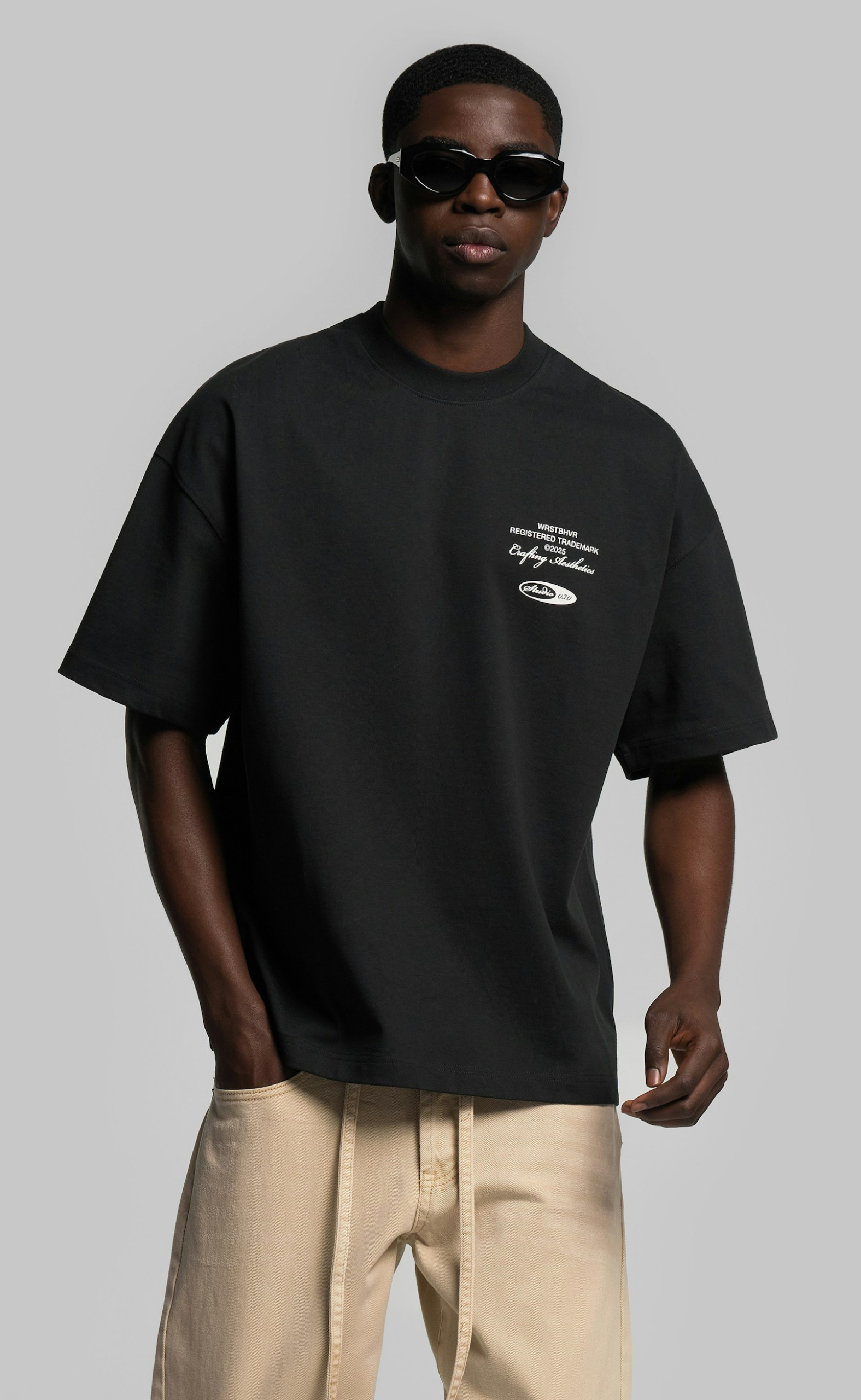STUDIO V11 JET BLACK T-SHIRT