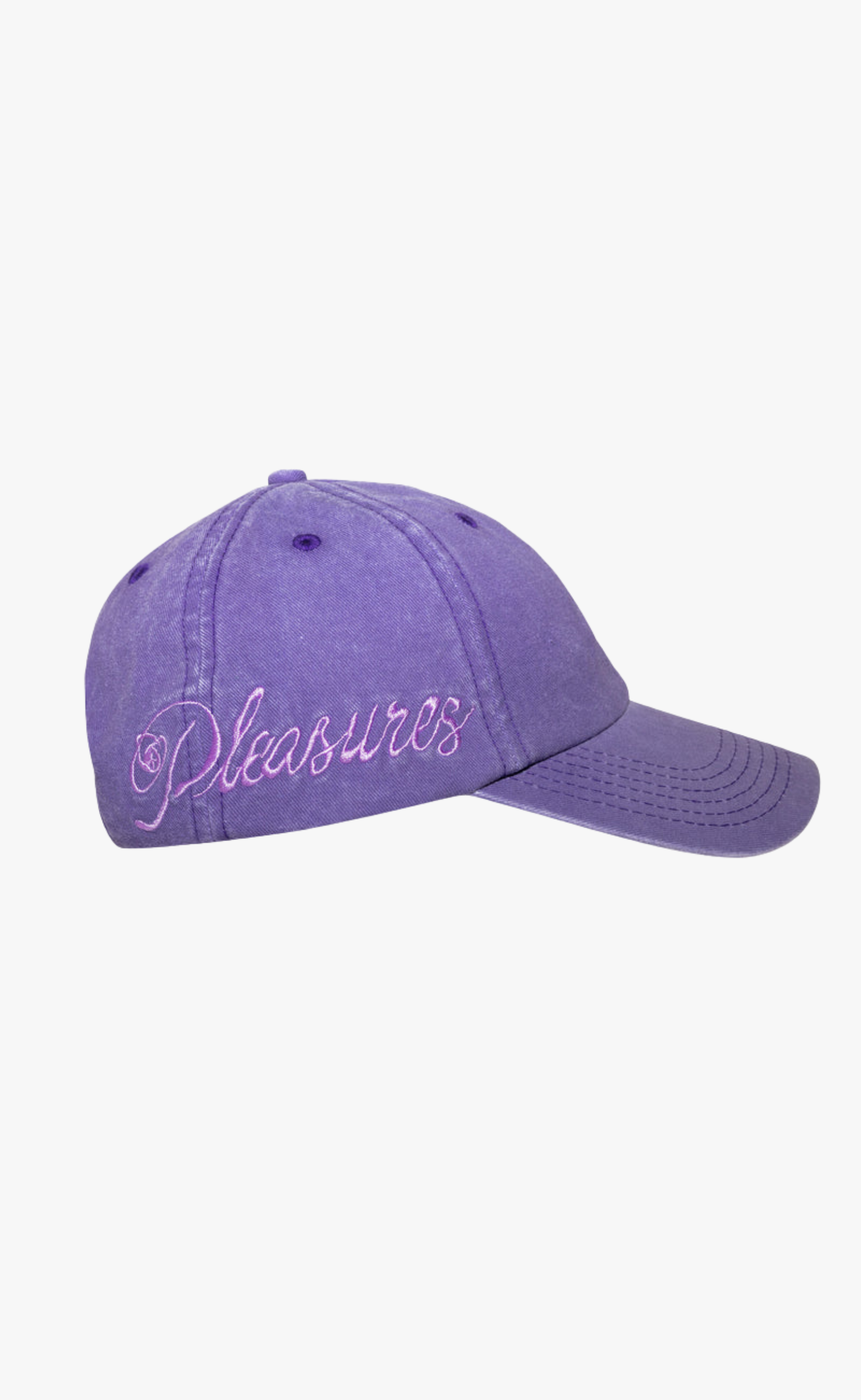 SCRAWL POLO EGGPLANT HAT