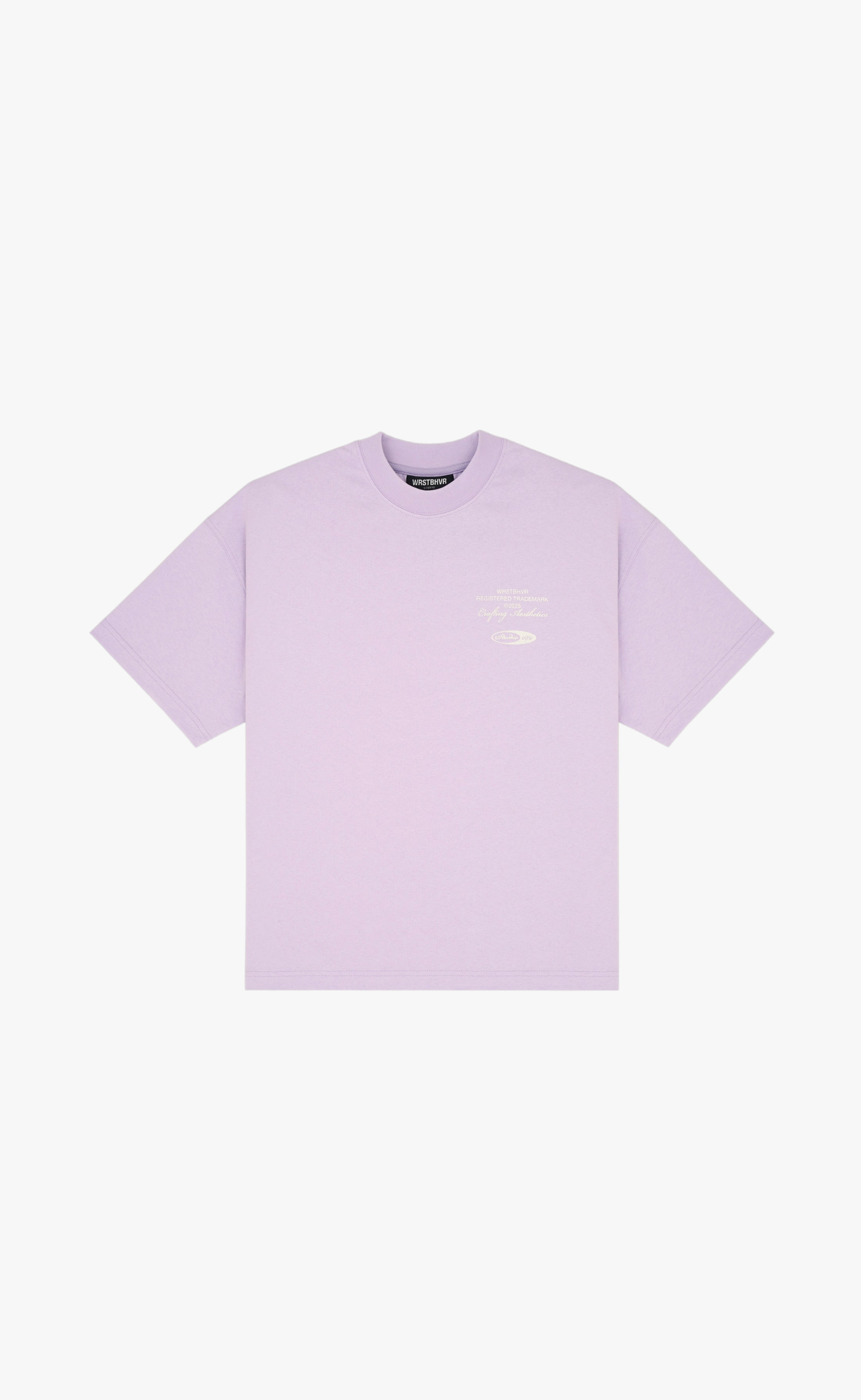 STUDIO V11 PASTEL LILAC T-SHIRT