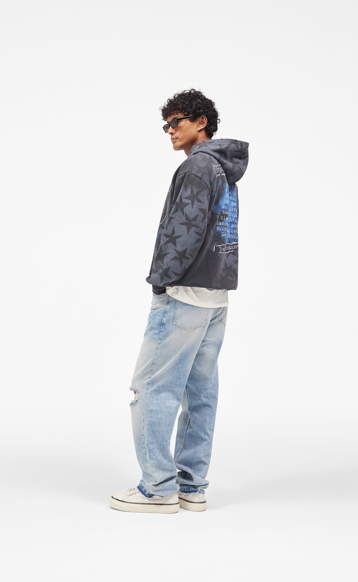 HEATON DENIM LIGHT VINTAGE BLUE JEANS