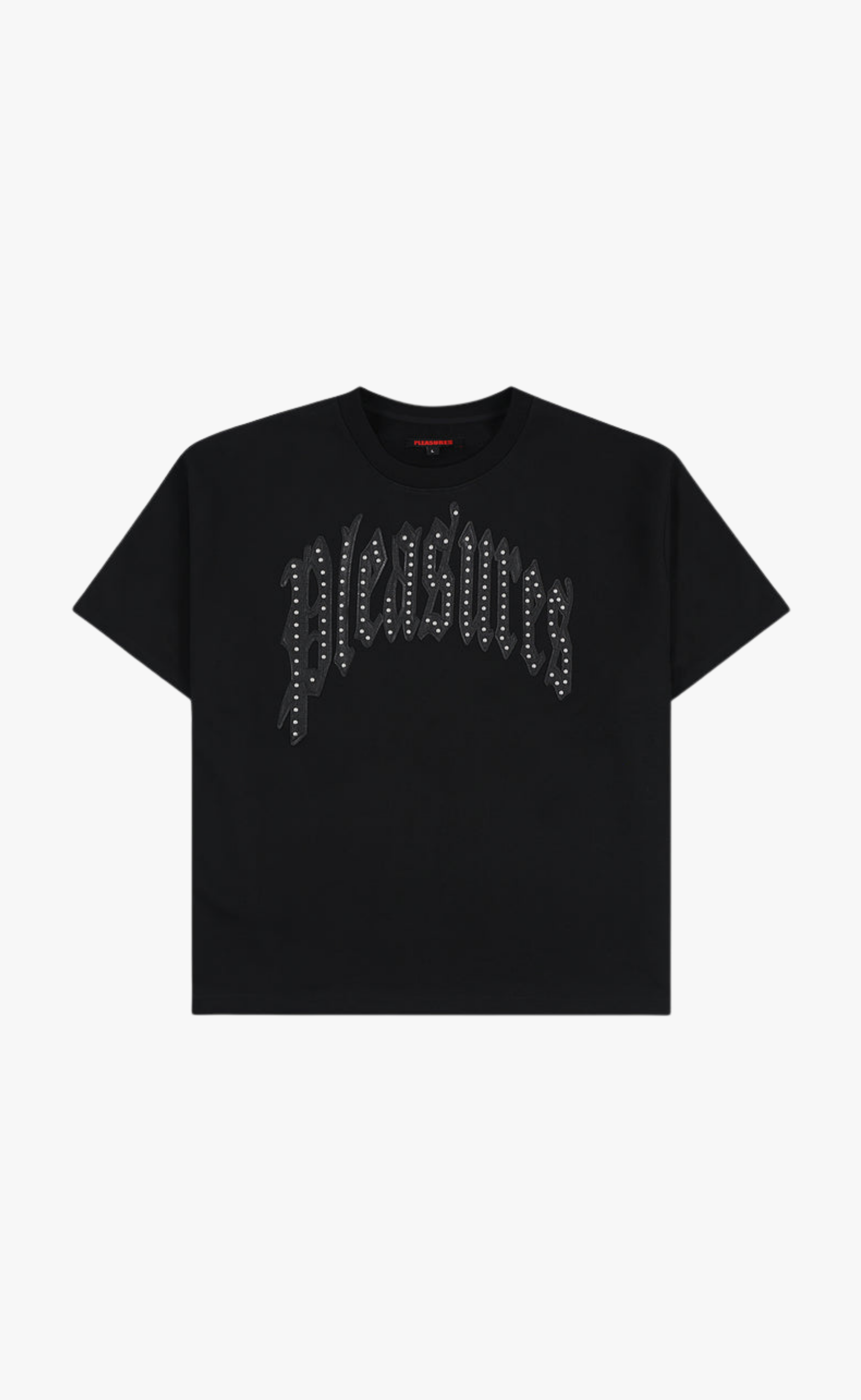 TWITCH STUDDED BLACK T-SHIRT