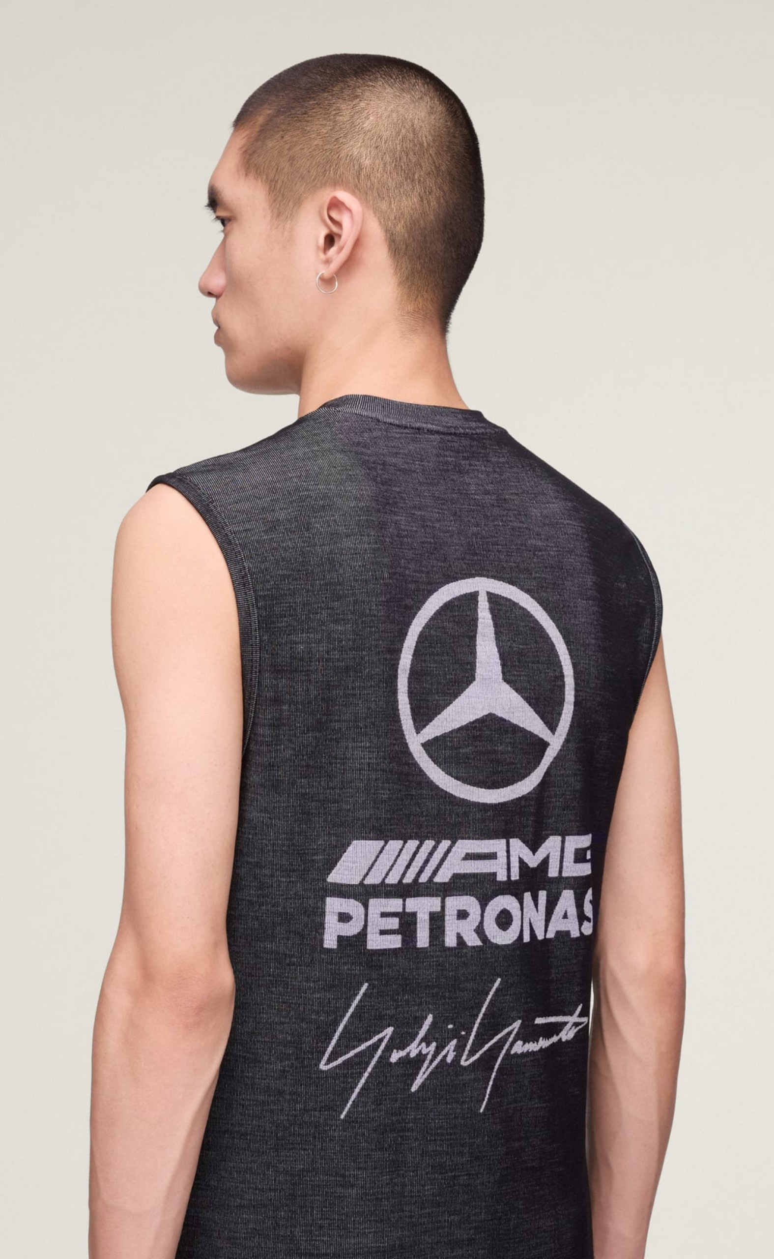 F1 MERCEDES ENGINEERED BLACK TANK TOP