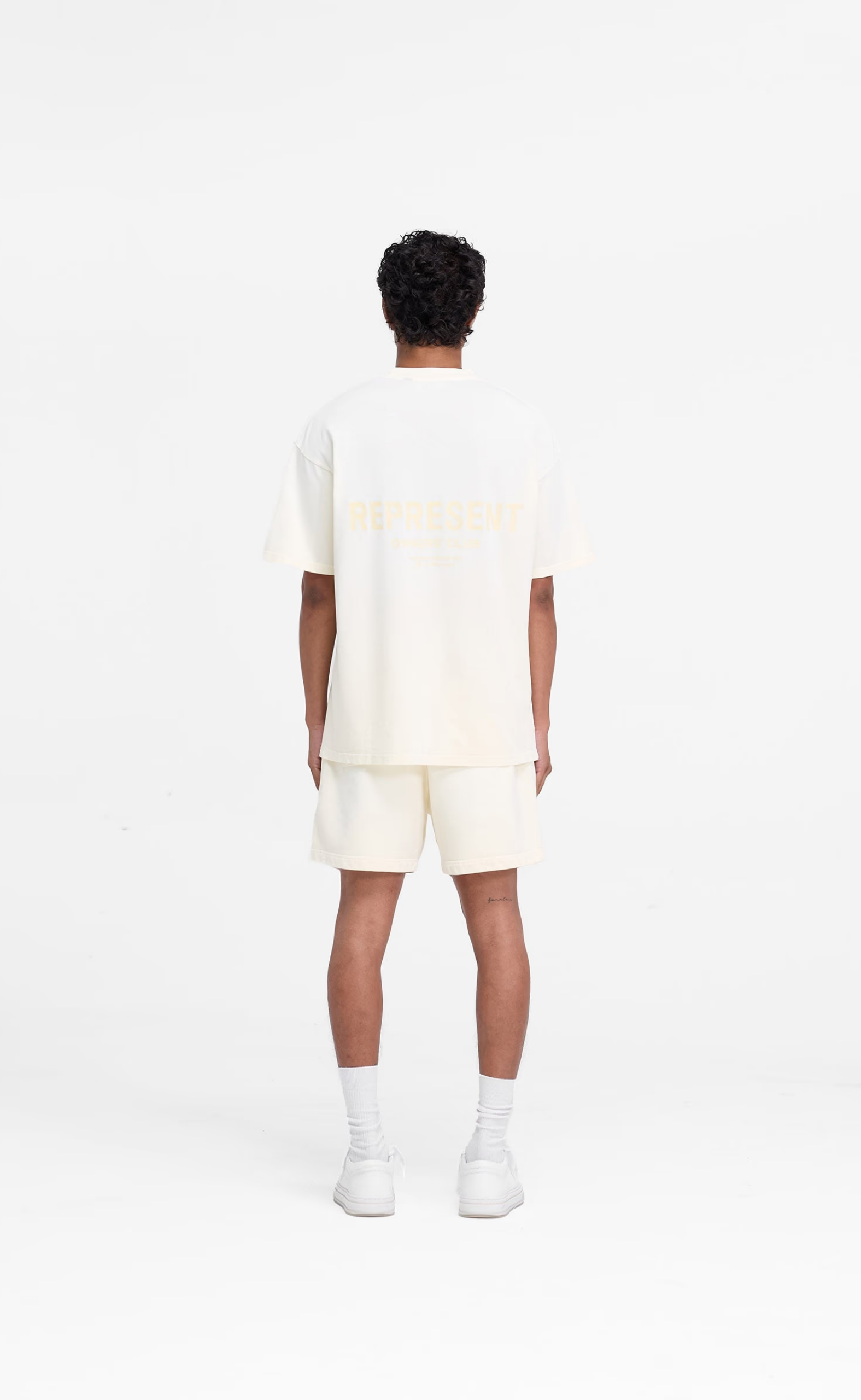 REPRESENT OWNERS CLUB BUTTERCREAM SHORTS