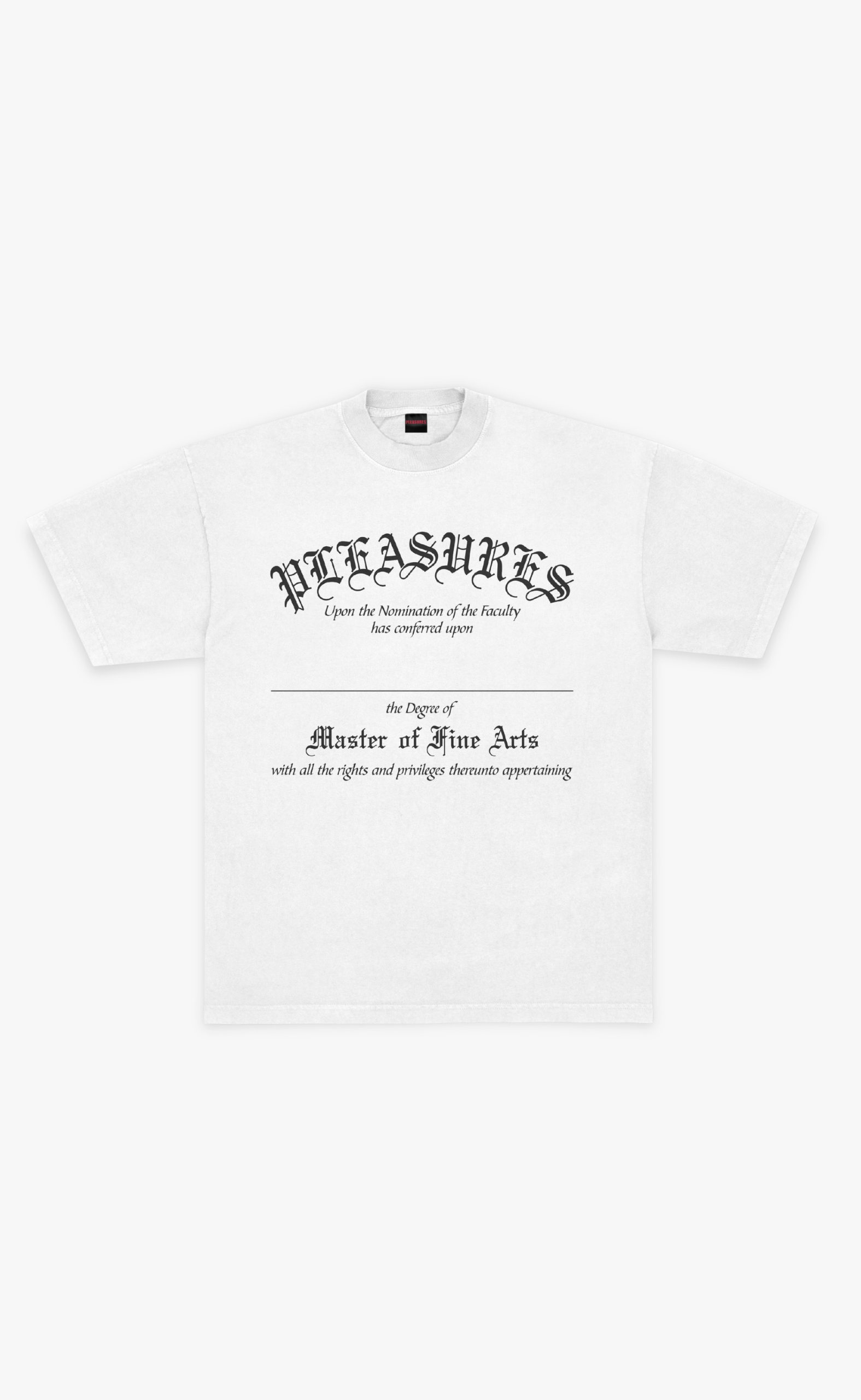 DEGREE WHITE T-SHIRT