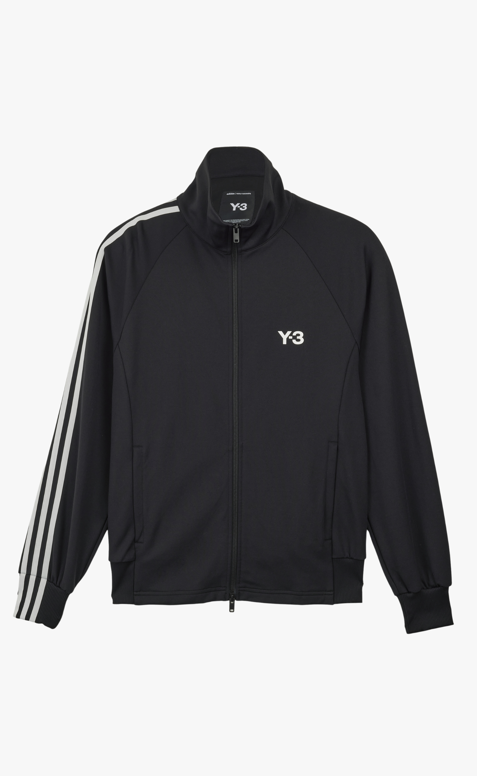 3-STRIPES TRACK BLACK HOODIE