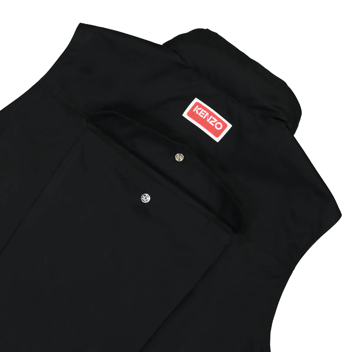 BLACK VEST BLACK TACTICAL GILET