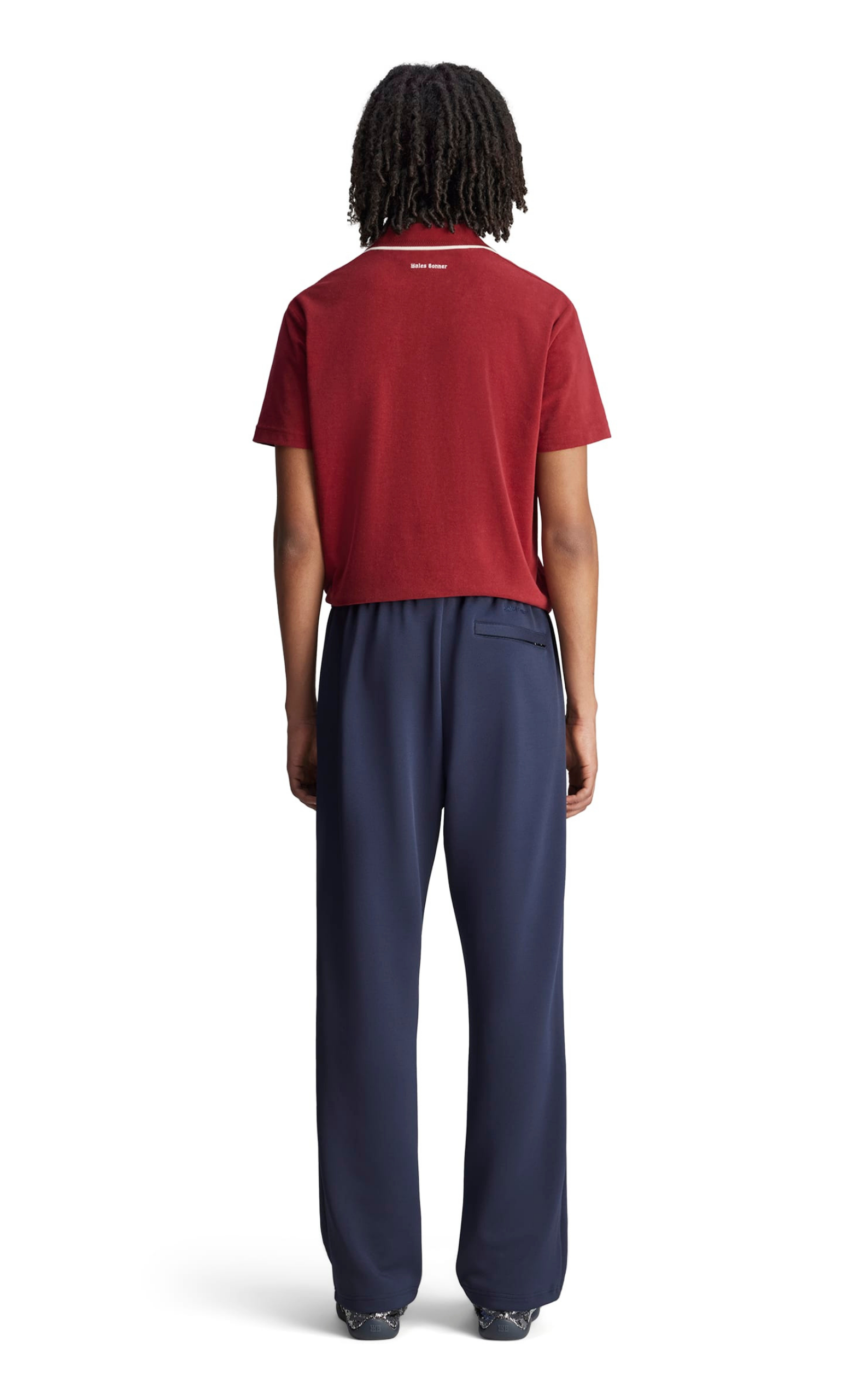 WB PIQUE TRACK NIGHT NAVY PANTS