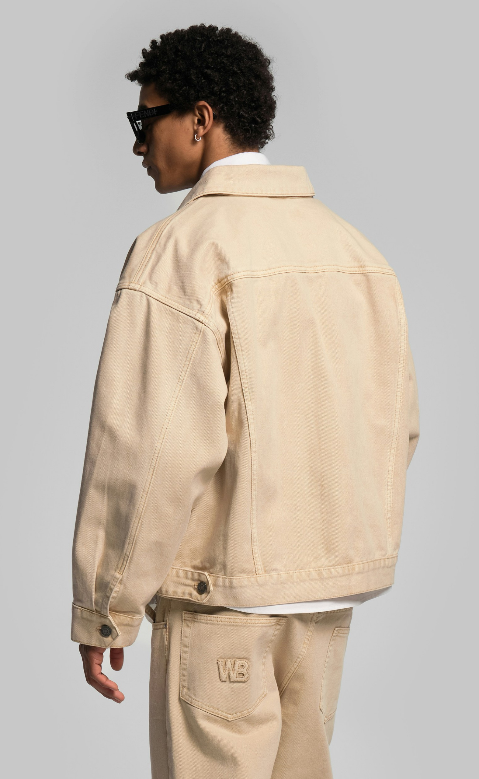 FRANK V2 DENIM CAMEL JACKET
