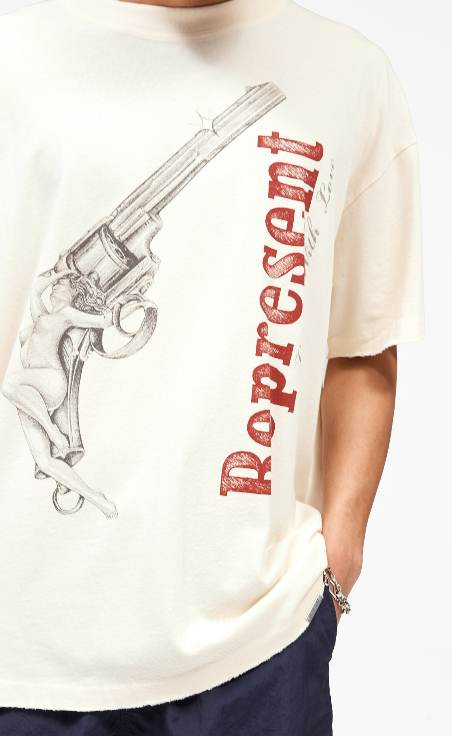 LOADED WITH LOVE BUTTERCREAM T-SHIRT