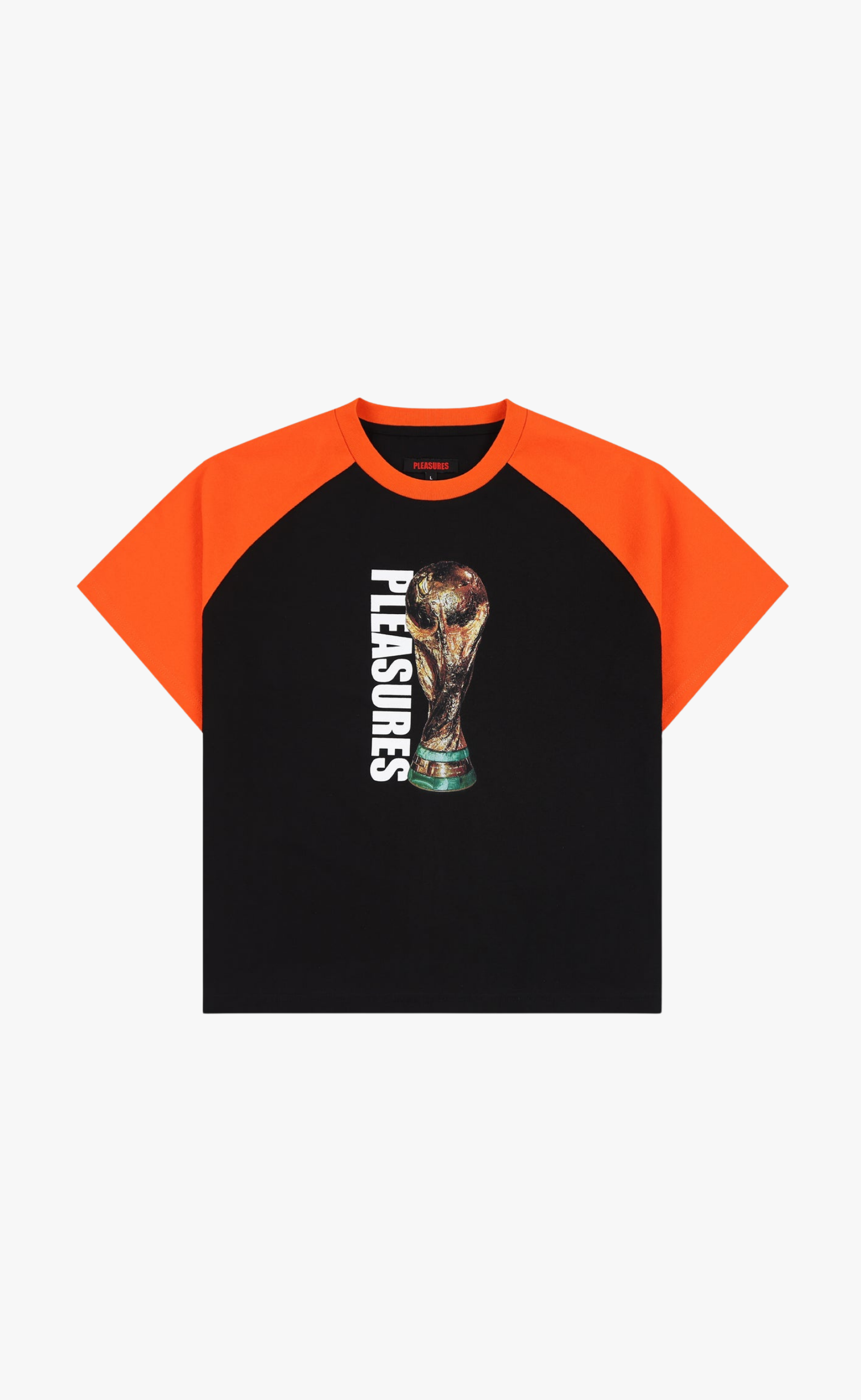 TROPHY RAGLAN BLACK T-SHIRT
