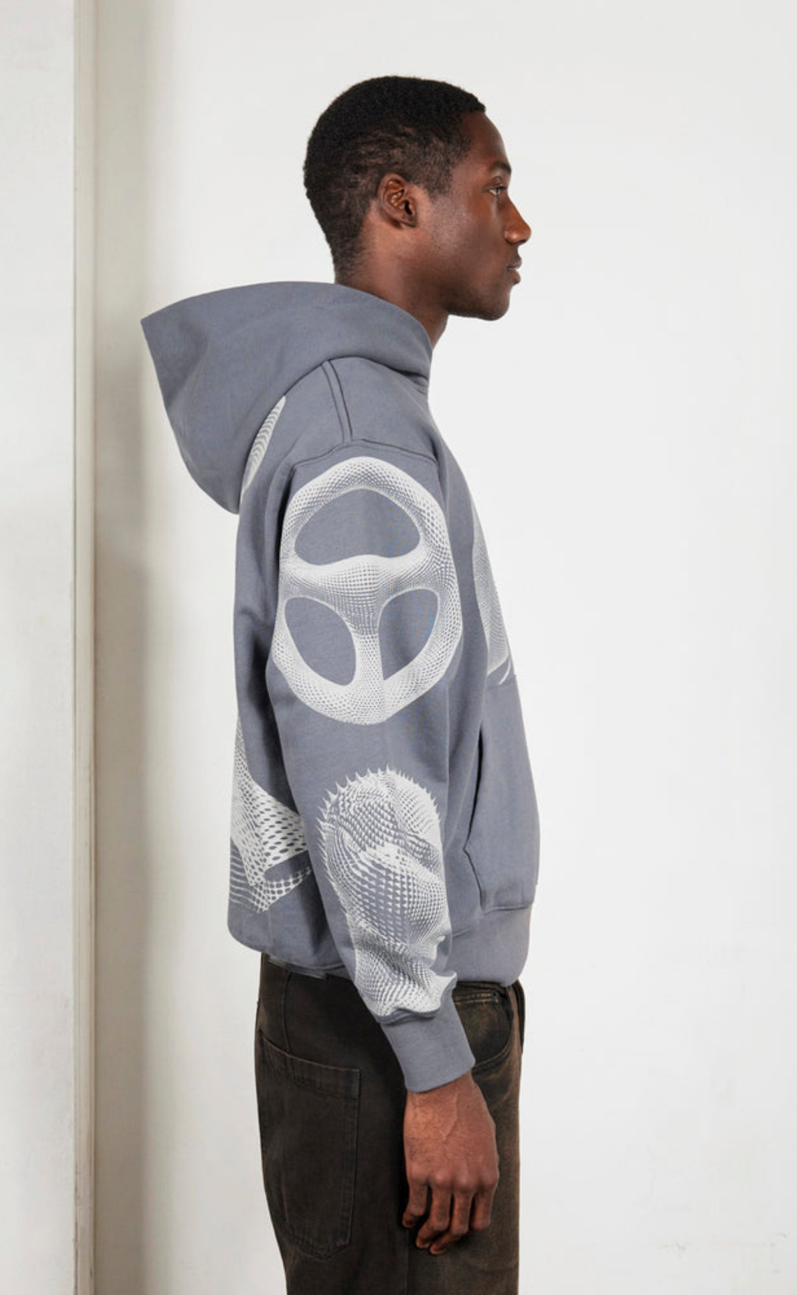DYSFUNCTION GREY HOODIE