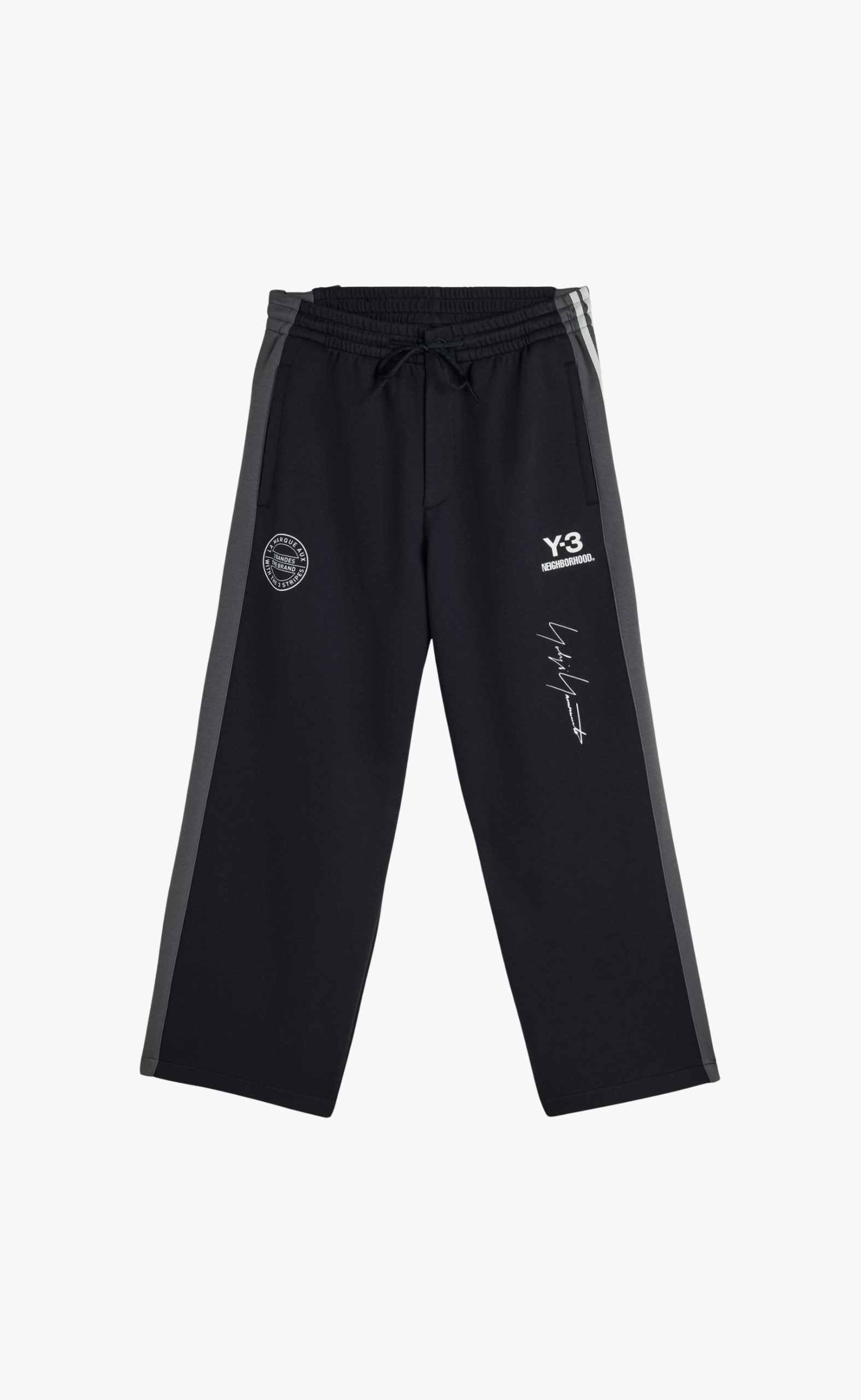 Y-3 NBHD TRACK BLACK PANTS
