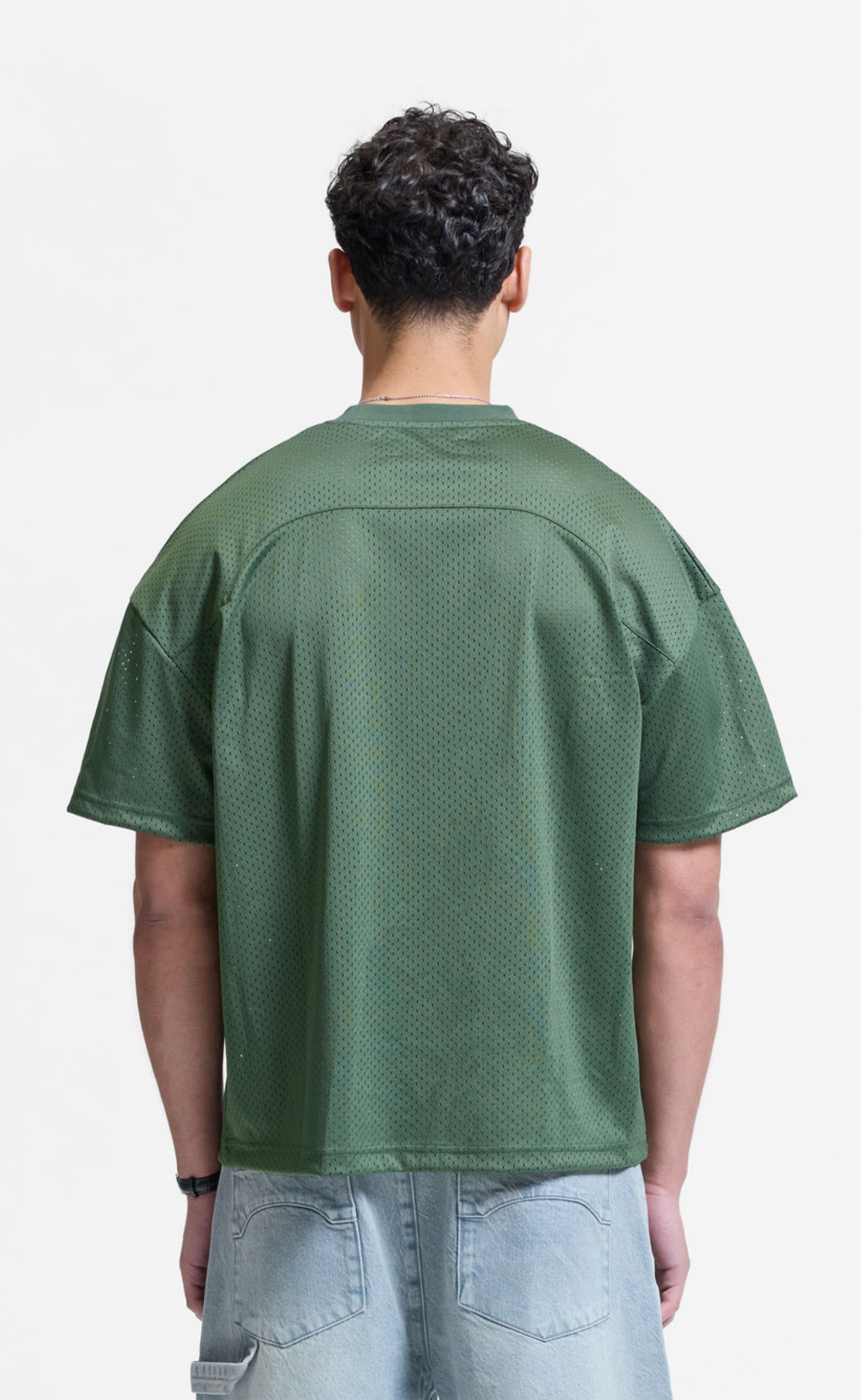 NOTRE DAME MESH GREEN T-SHIRT