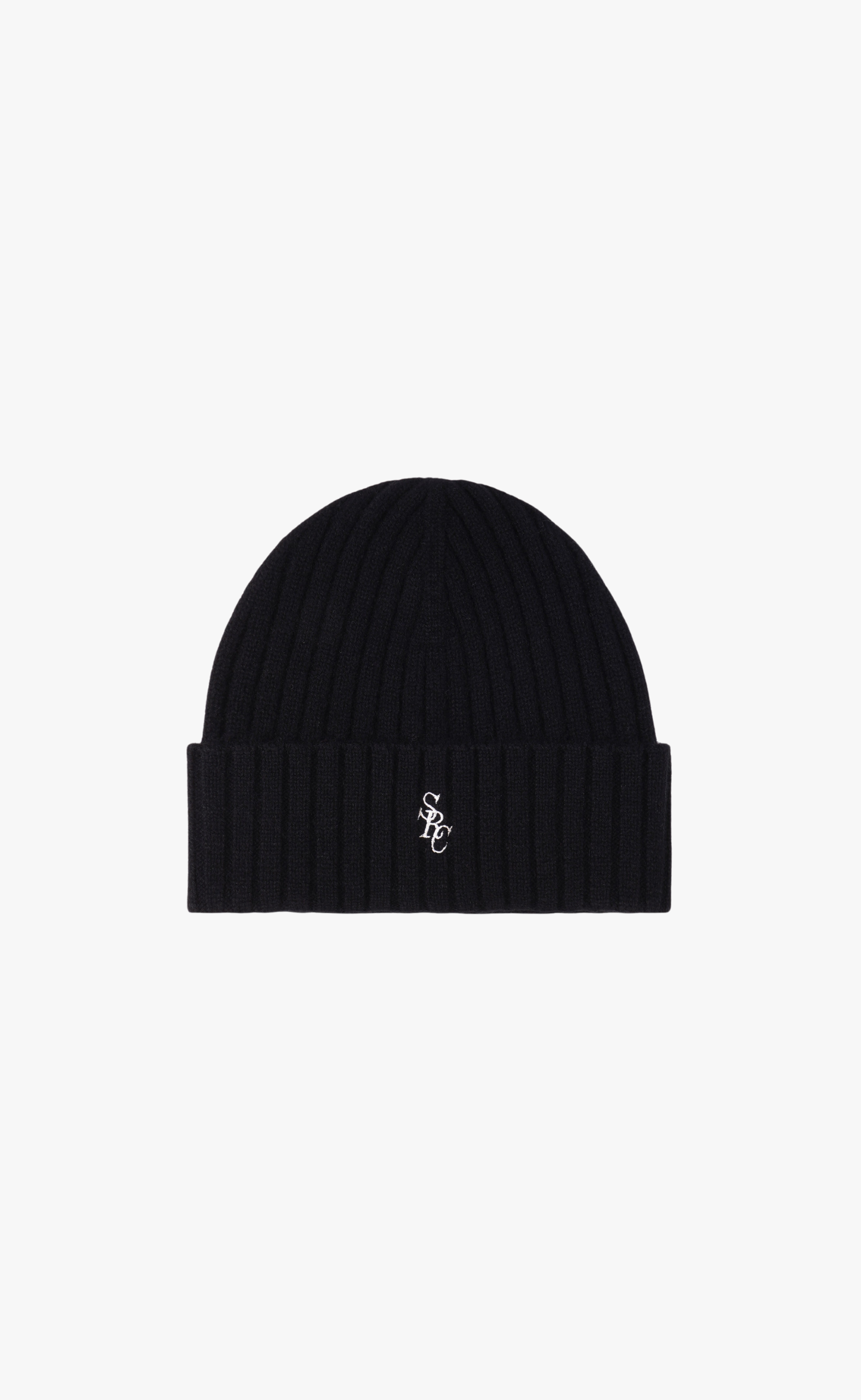 SRC CASHMERE BLACK BEANIE