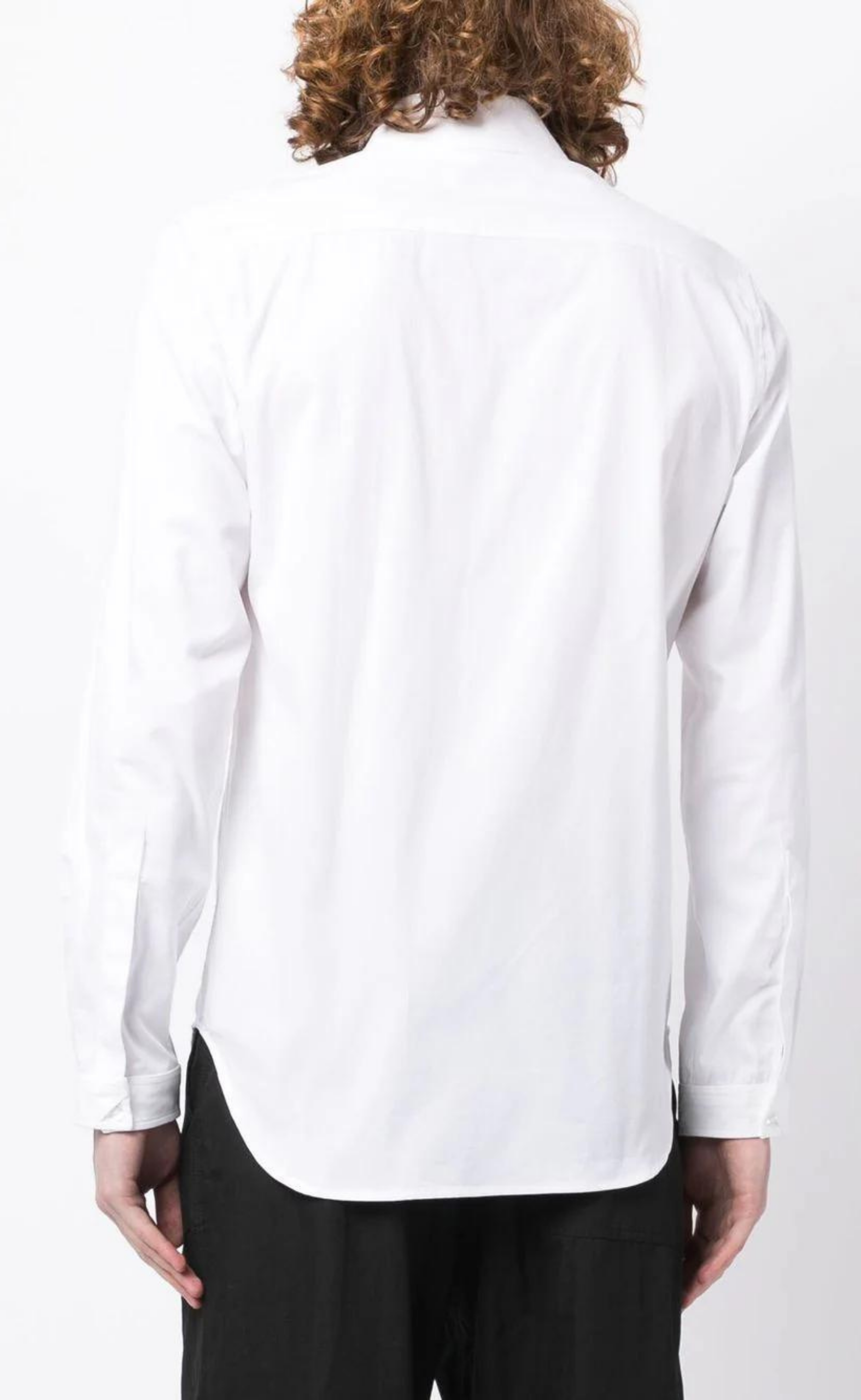 BRACKET LOGO WHITE SHIRT