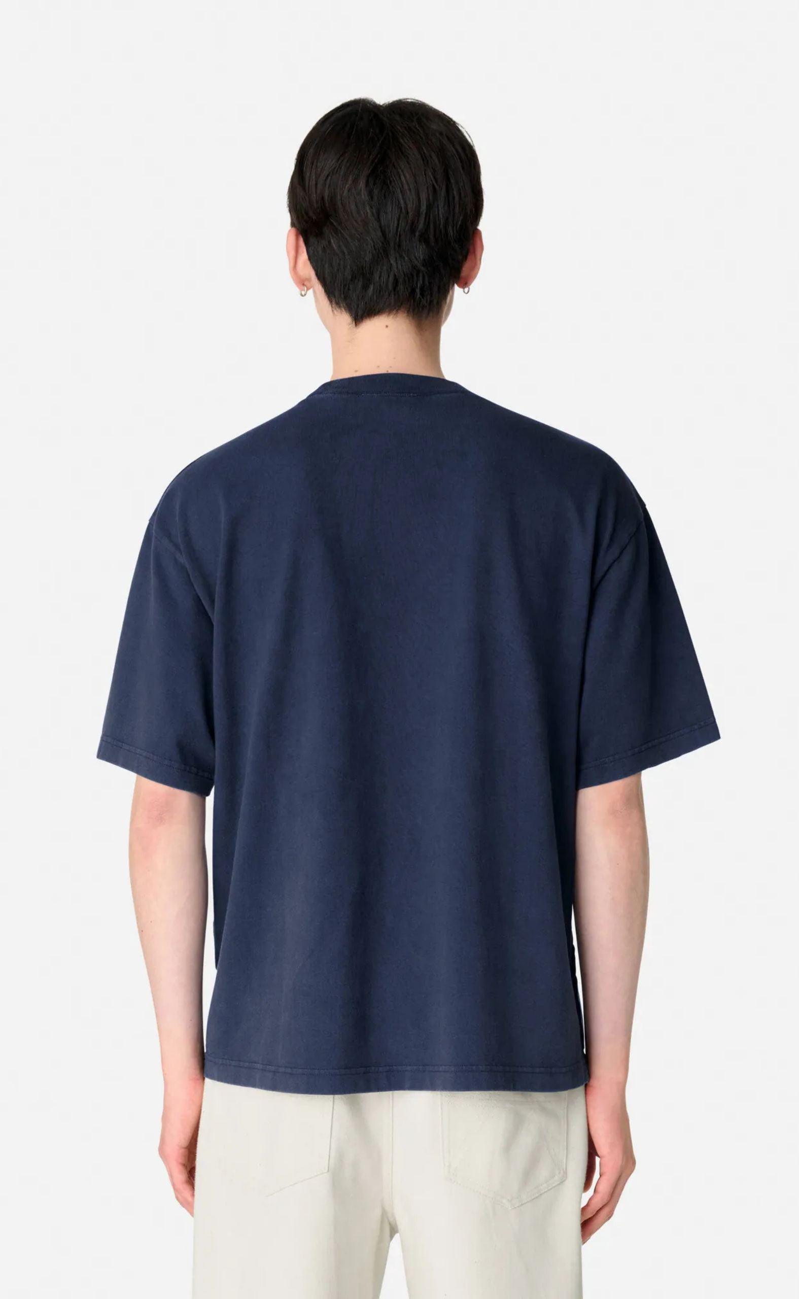 HONOR WASHED NAVY T-SHIRT