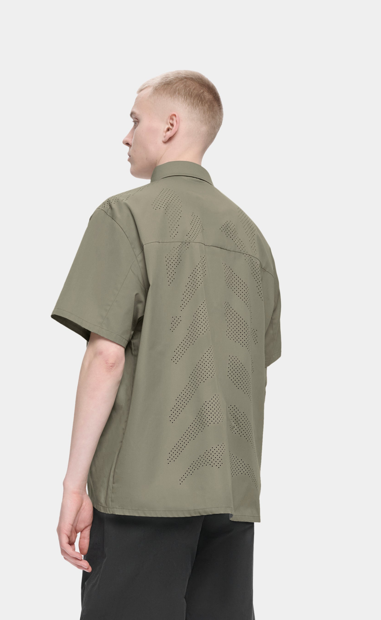 ALSORAN SS LIGHT DUSTY GREEN SHIRT