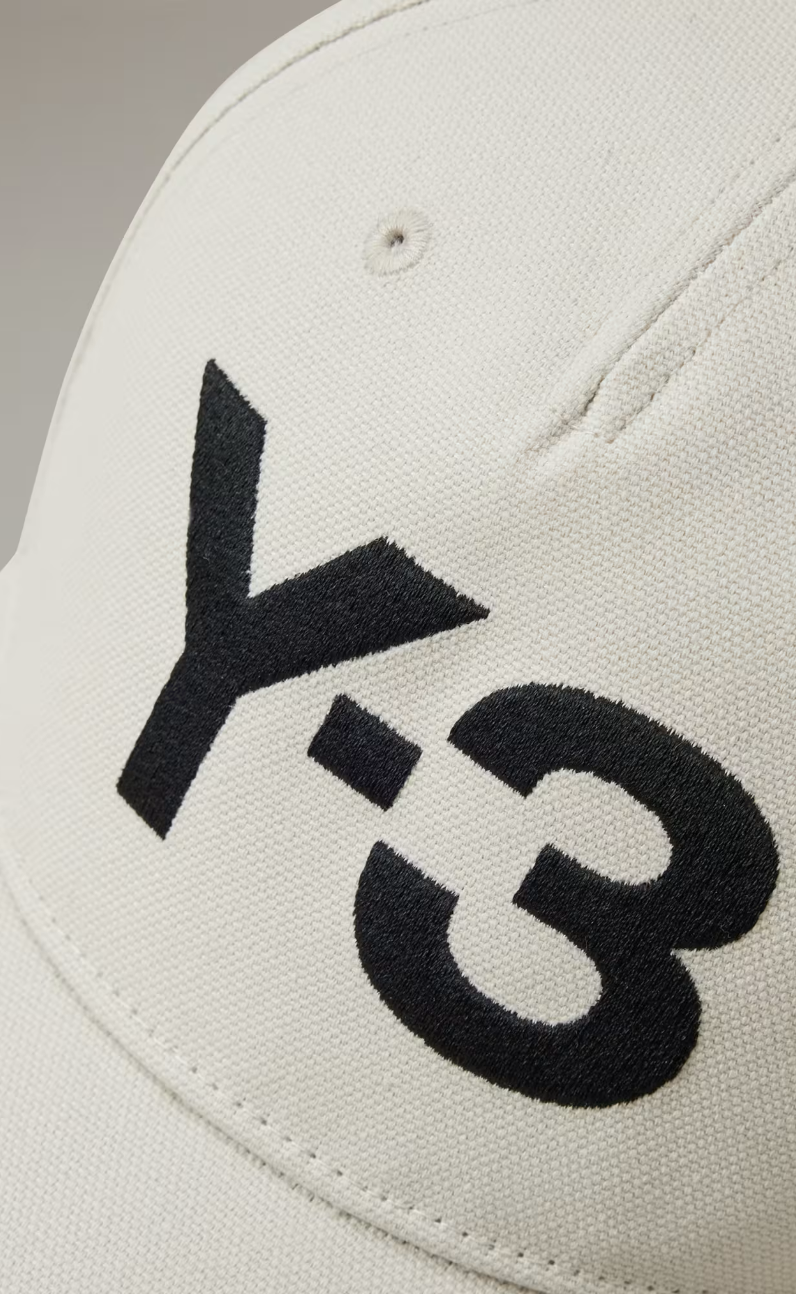 Y-3 CLASSIC LOGO GREY HAT