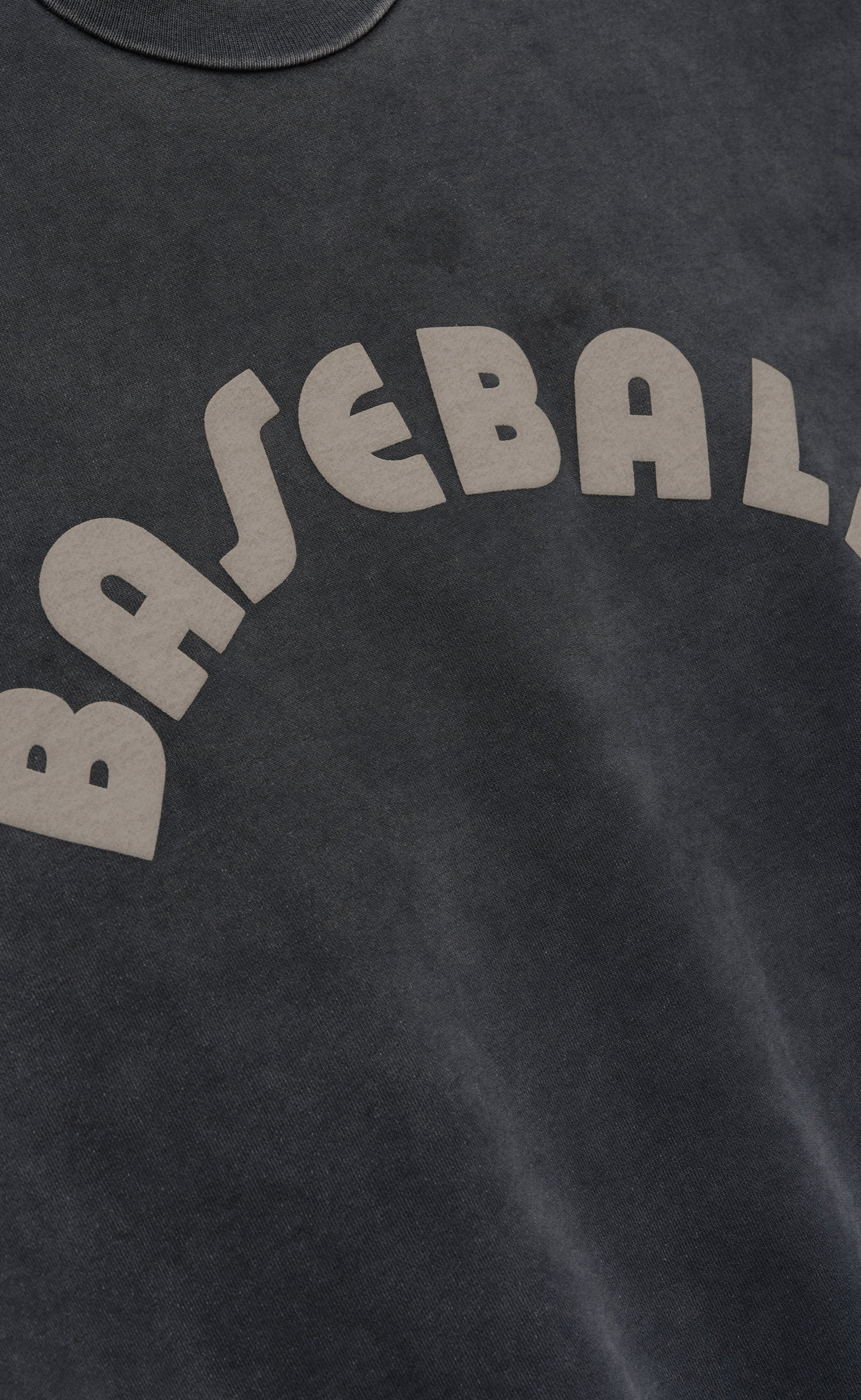 BASEBALL CLASSIC OFF BLACK CREWNECK