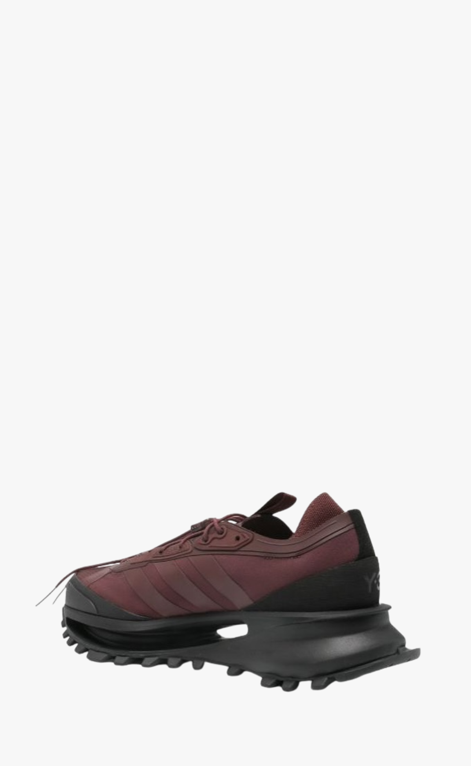 Y-3 S-GENDO TRAIL BLACK BURGUNDY SNEAKER