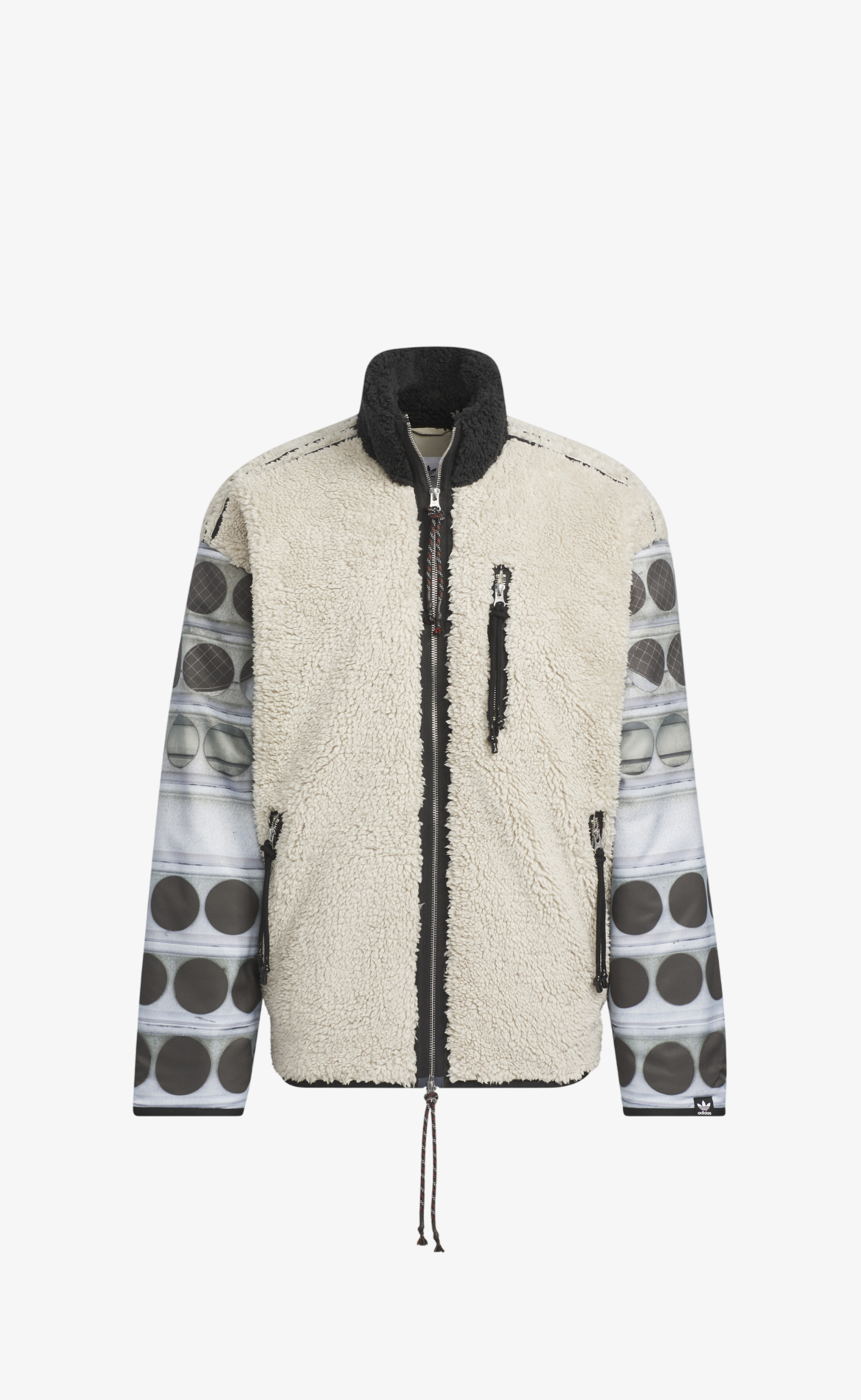 SONG FOR THE MUTE FLEECE NEUTRAL BLACK JACKET