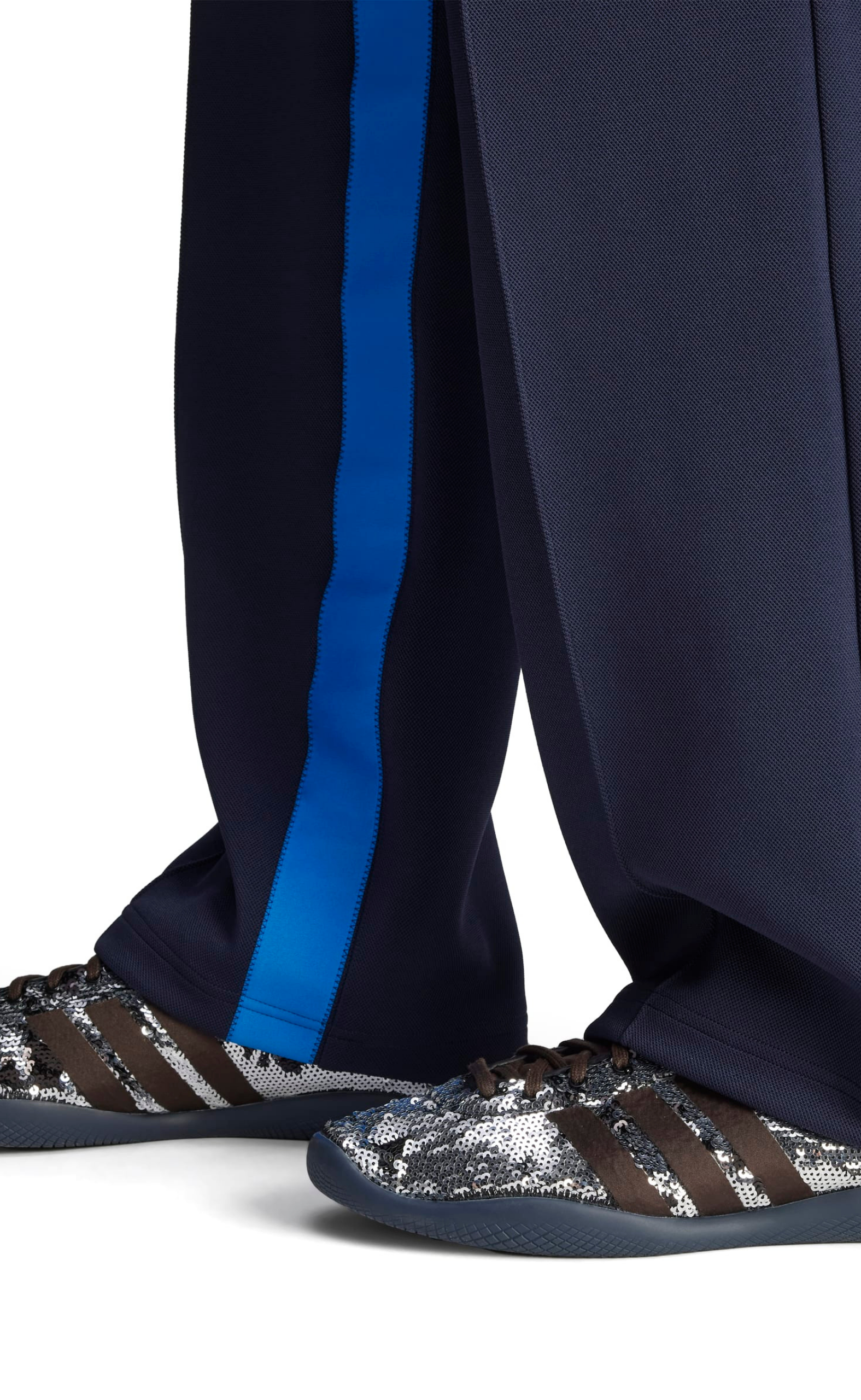 WB PIQUE TRACK NIGHT NAVY PANTS