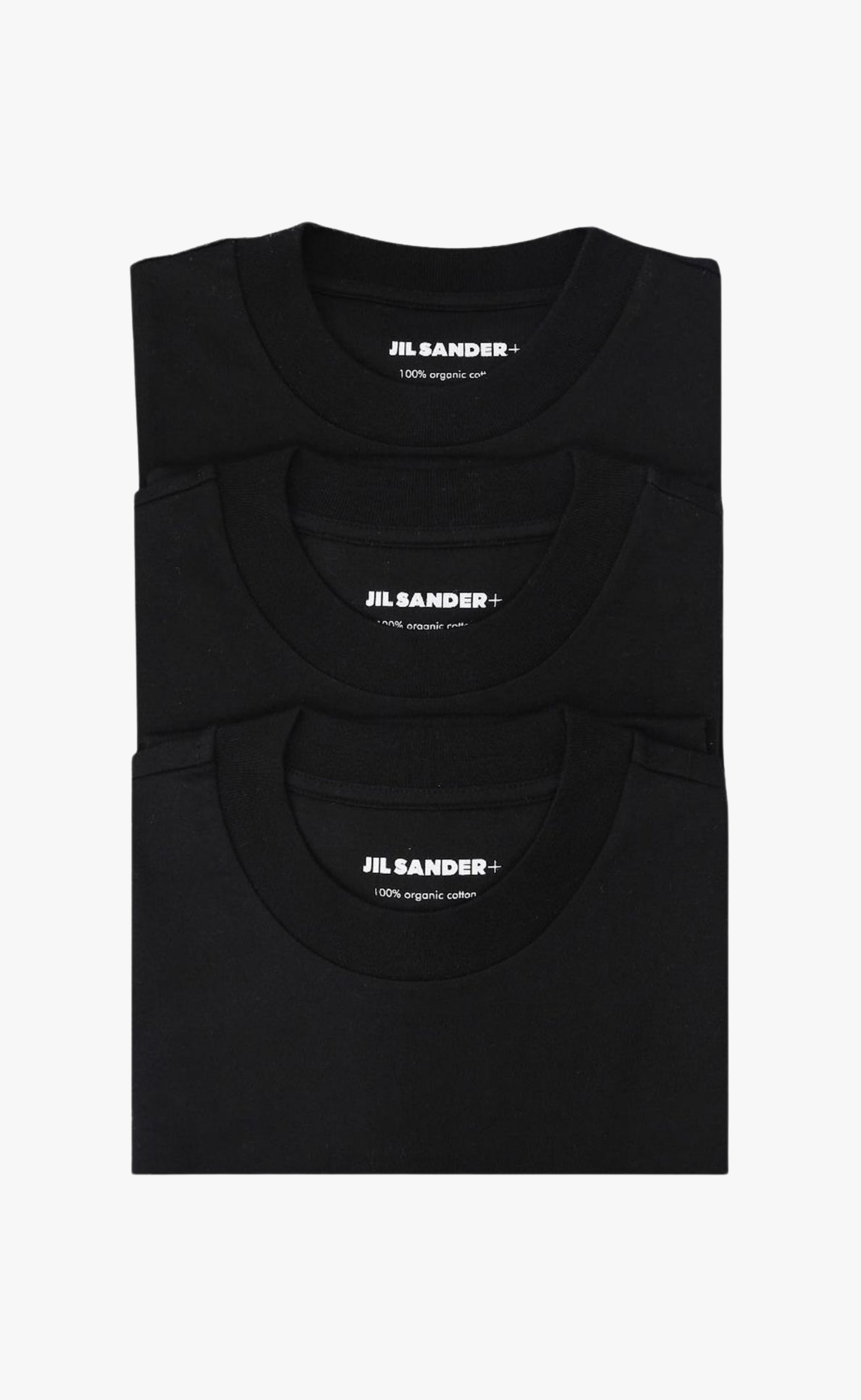 3-PACK SHORT-SLEEVED SET BLACK T-SHIRT