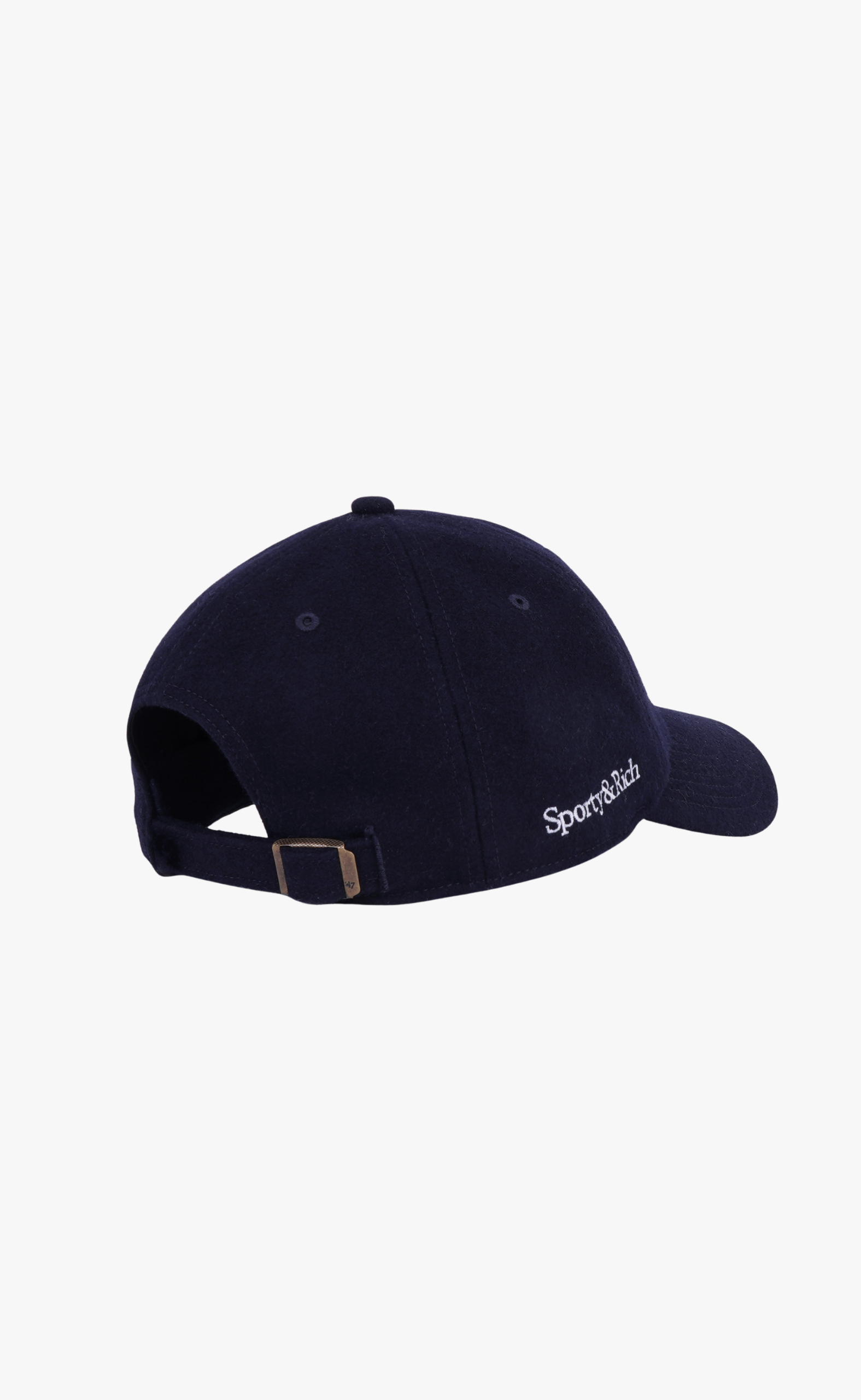 YANKEES SERIF WOOL NAVY HAT