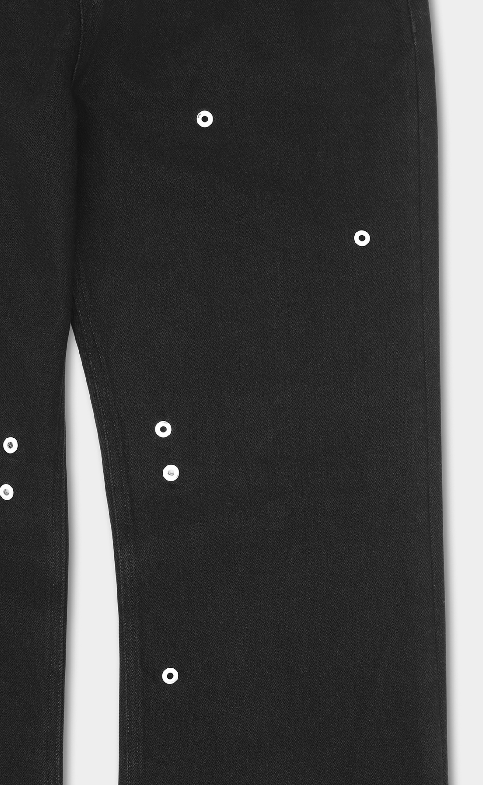 LUX DENIM BLACK PANTS