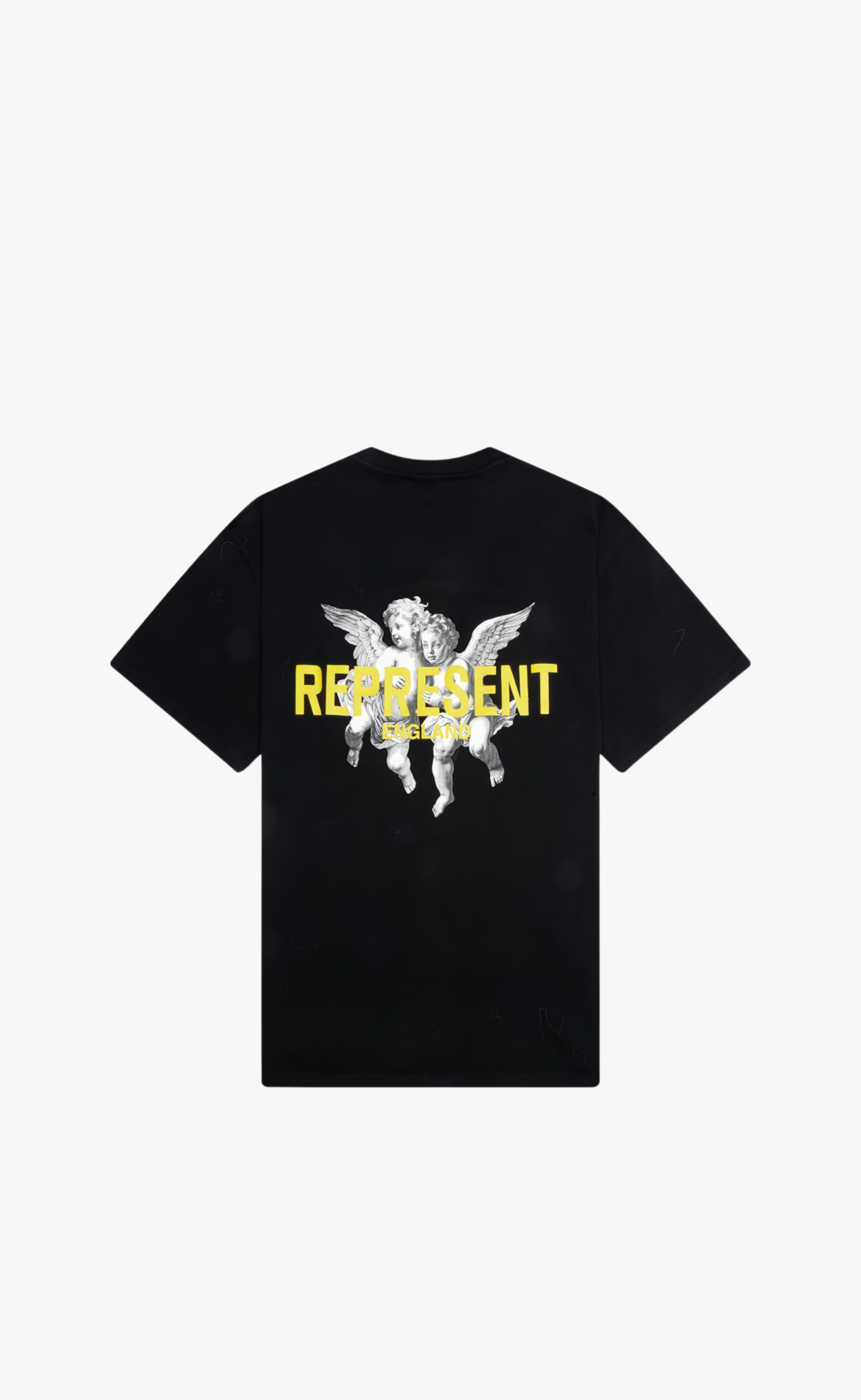 REPRESENT LEGACY CHERUBS JET BLACK T-SHIRT
