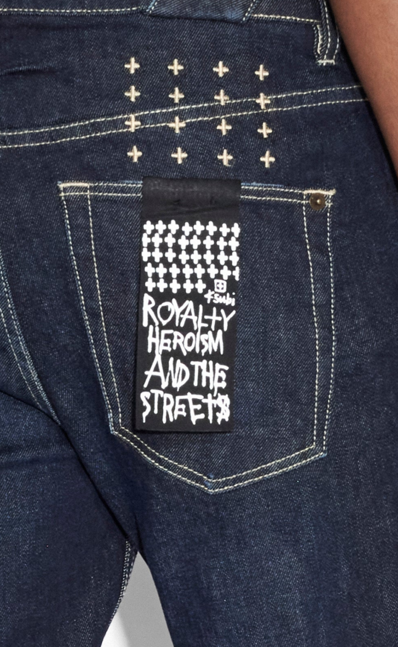 CHITCH RINSED DENIM JEANS