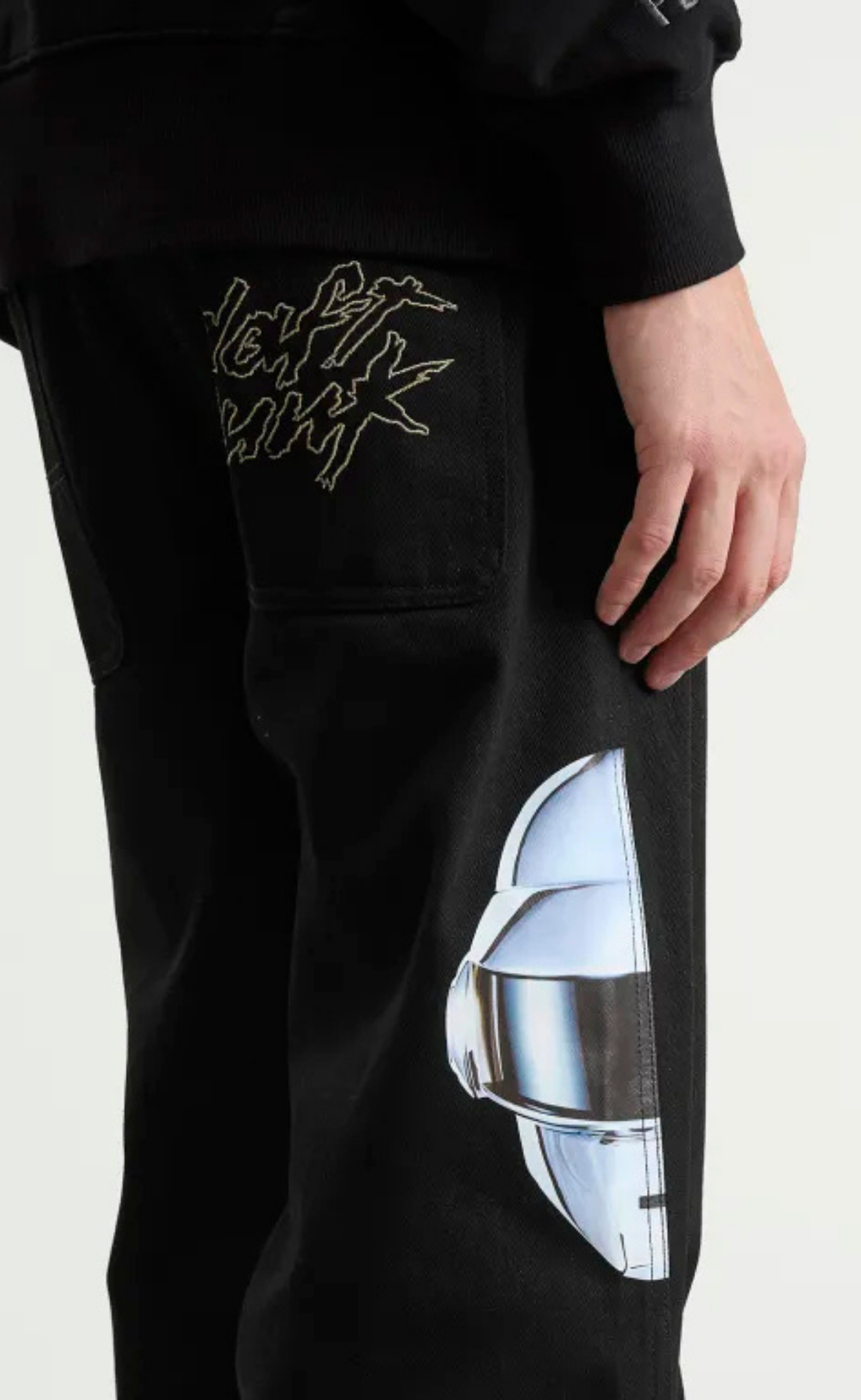 RAM BAGGY BLACK JEANS
