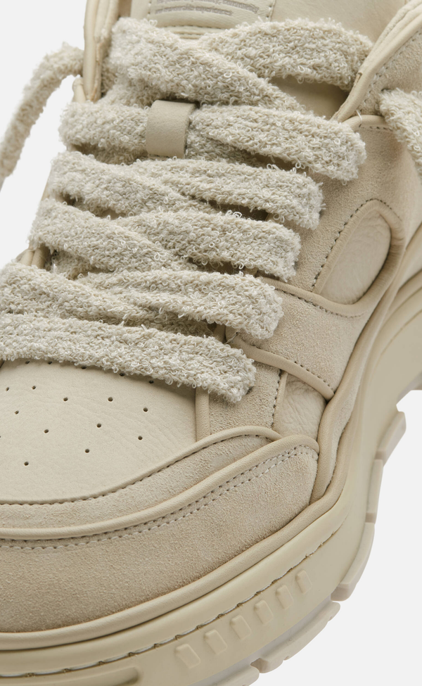 AREA LO PIPING BEIGE WHITE SNEAKER
