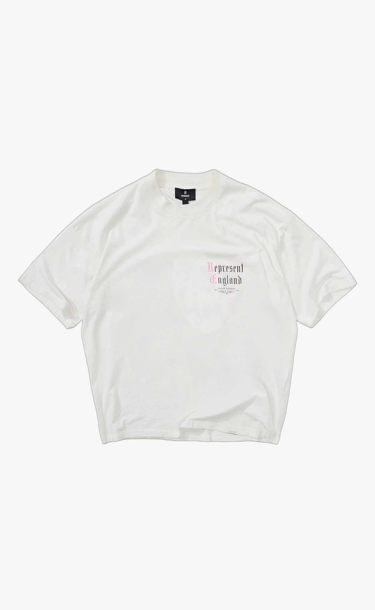 PRIVATE MEMBERS FLAT WHITE T-SHIRT