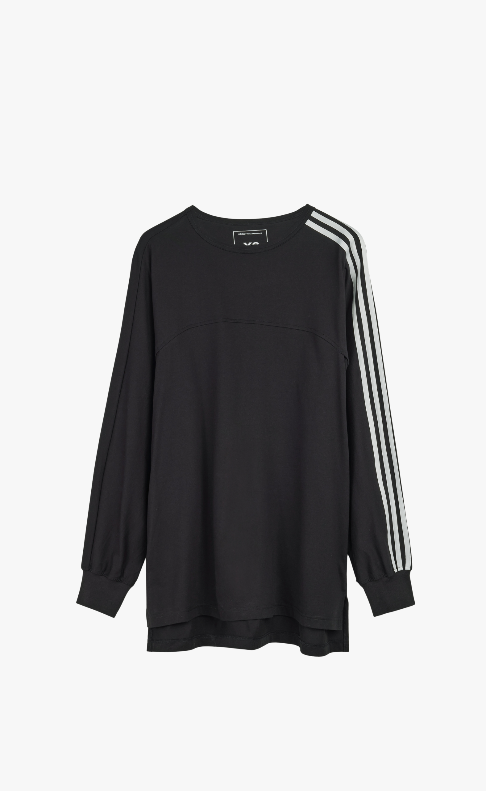 3 STRIPES BLACK LONG SLEEVE