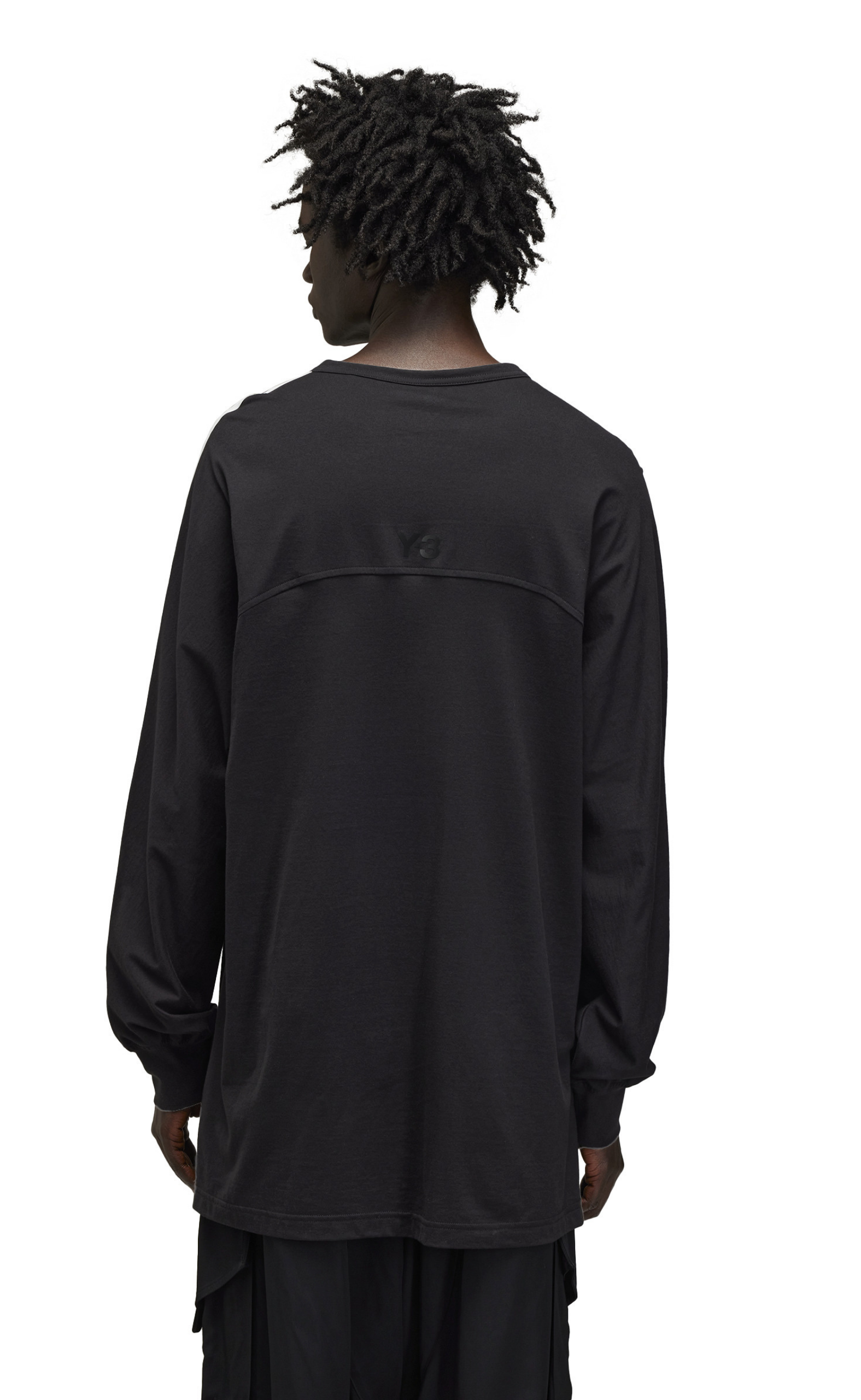 3 STRIPES BLACK LONG SLEEVE