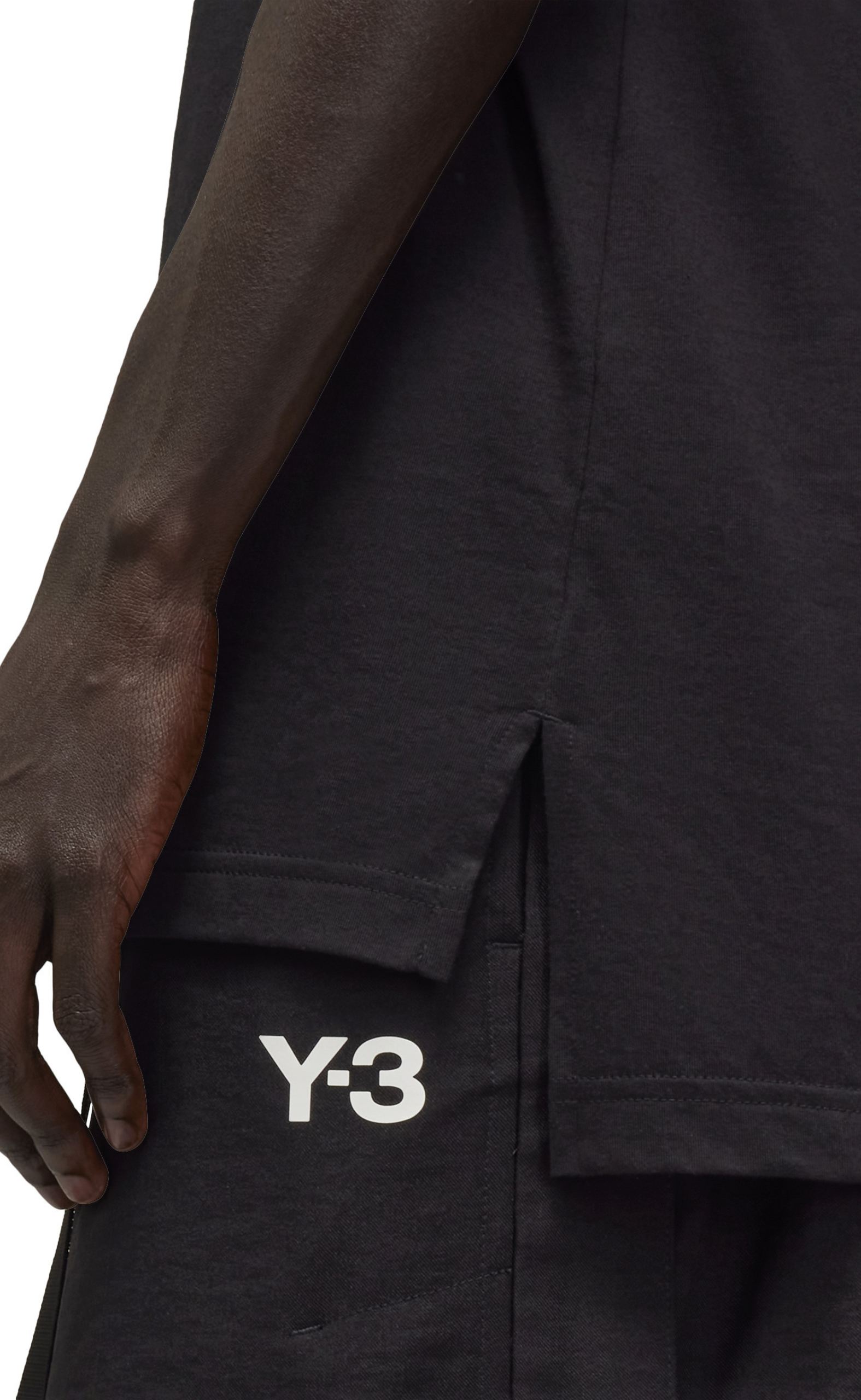 3 STRIPES BLACK T-SHIRT