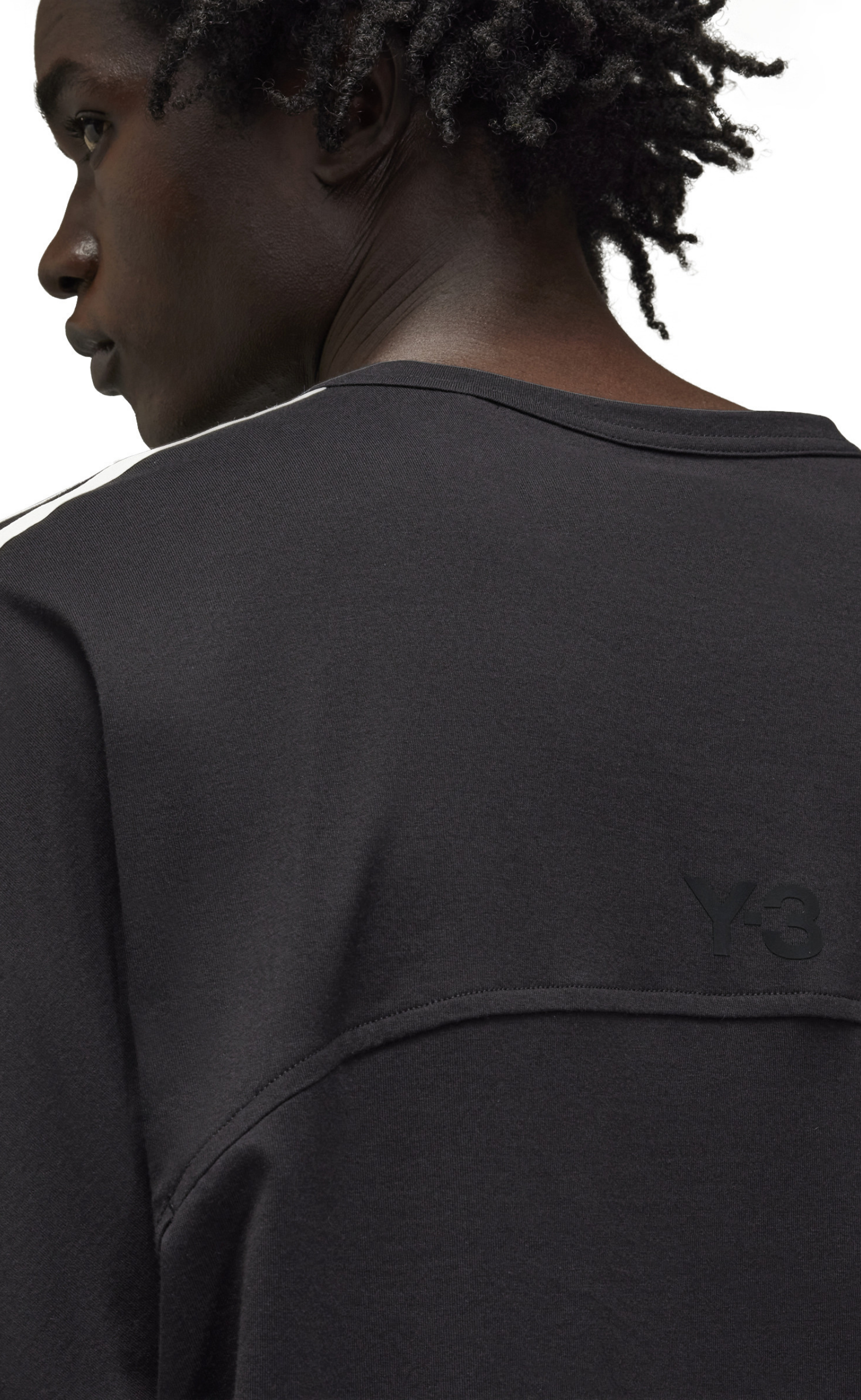 3 STRIPES BLACK T-SHIRT