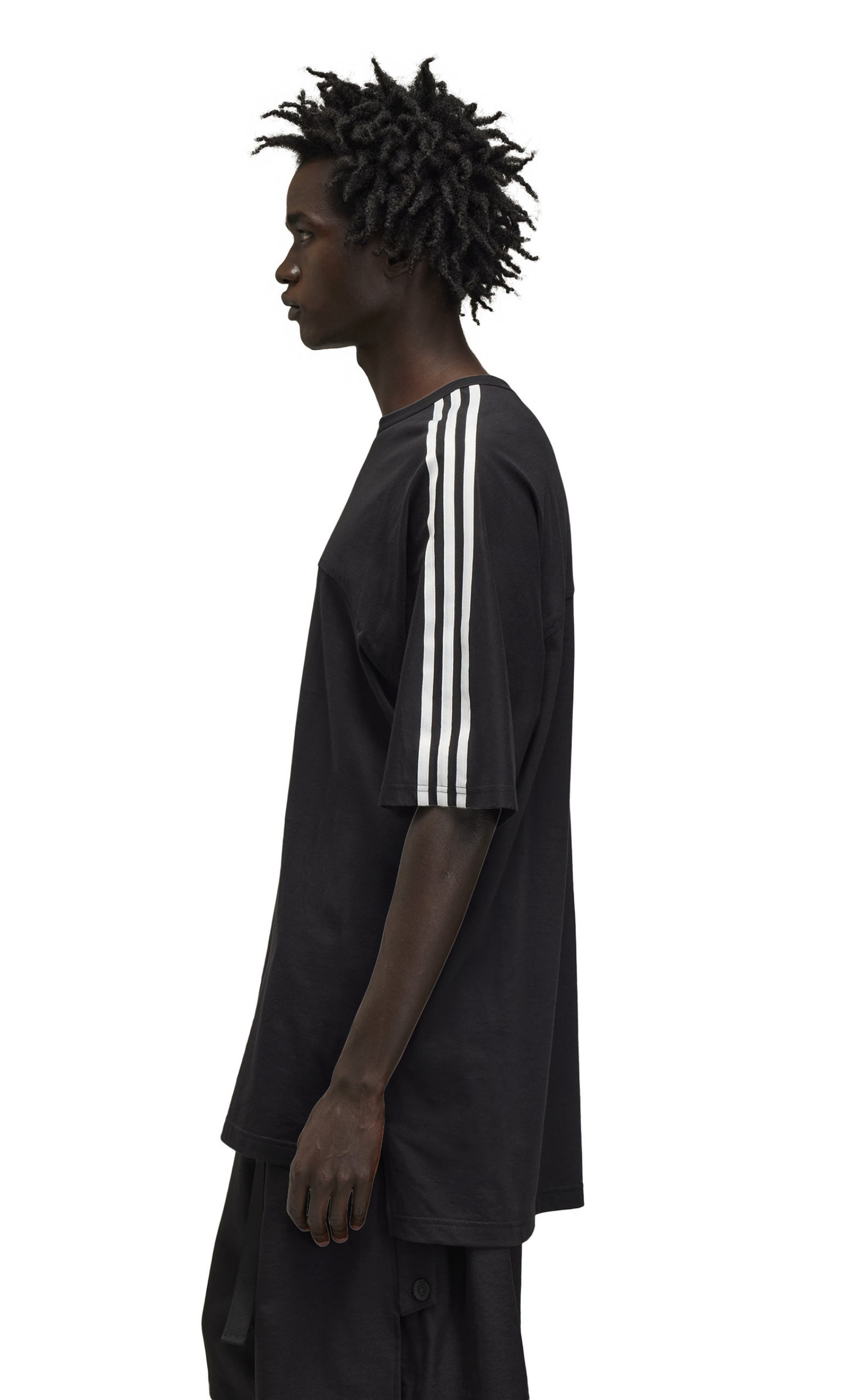 3 STRIPES BLACK T-SHIRT