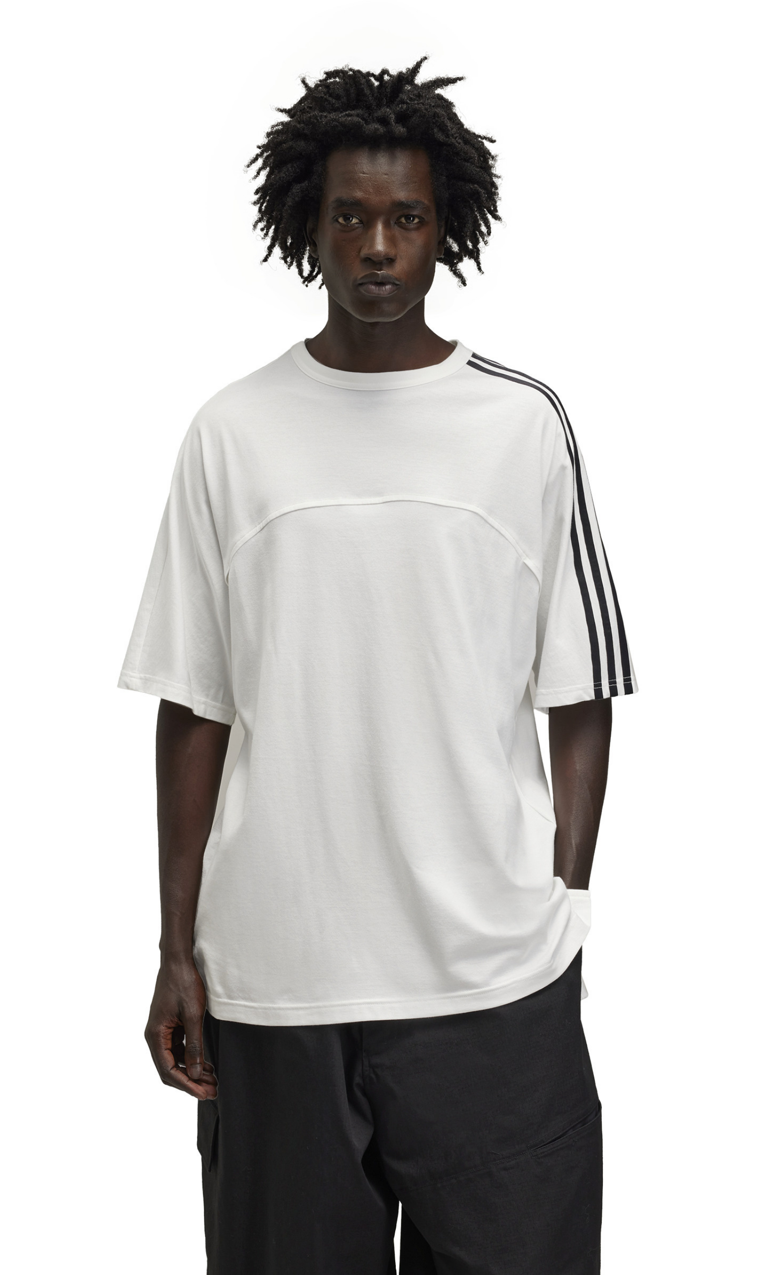 3 STRIPES WHITE T-SHIRT