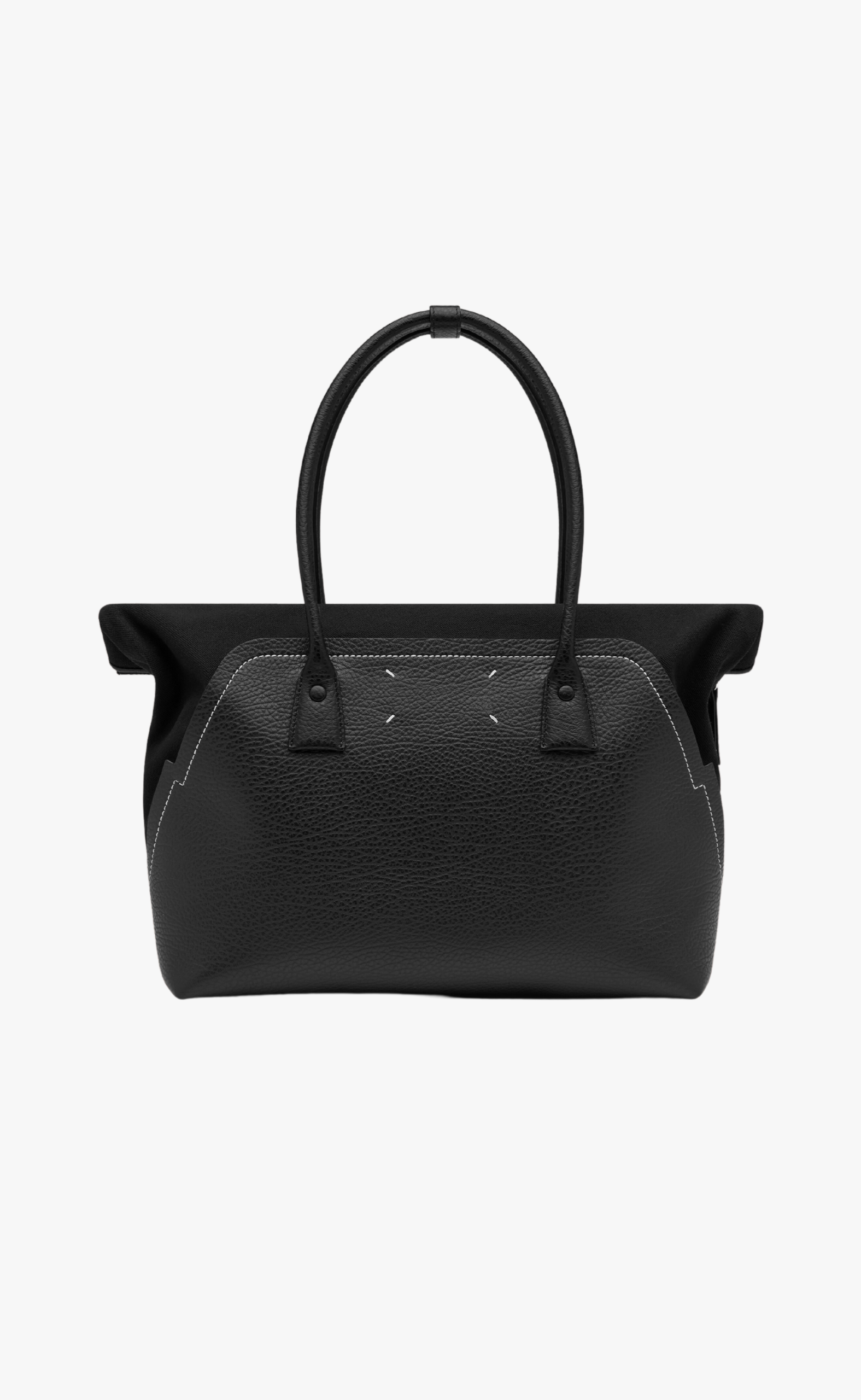 5AC SHOPPING MEDIUM BLACK BAG