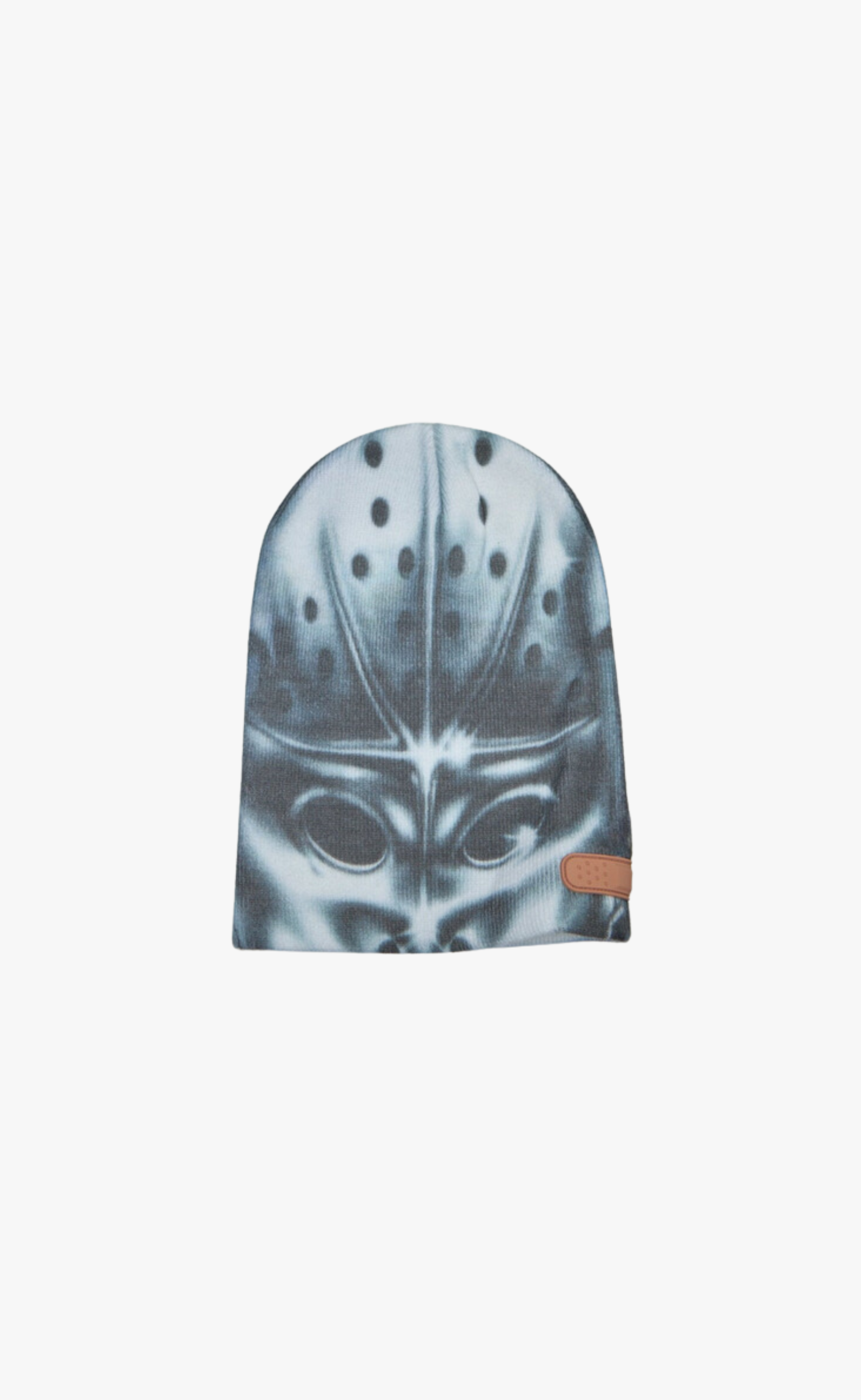 ADRIAN BLACK WHITE BEANIE
