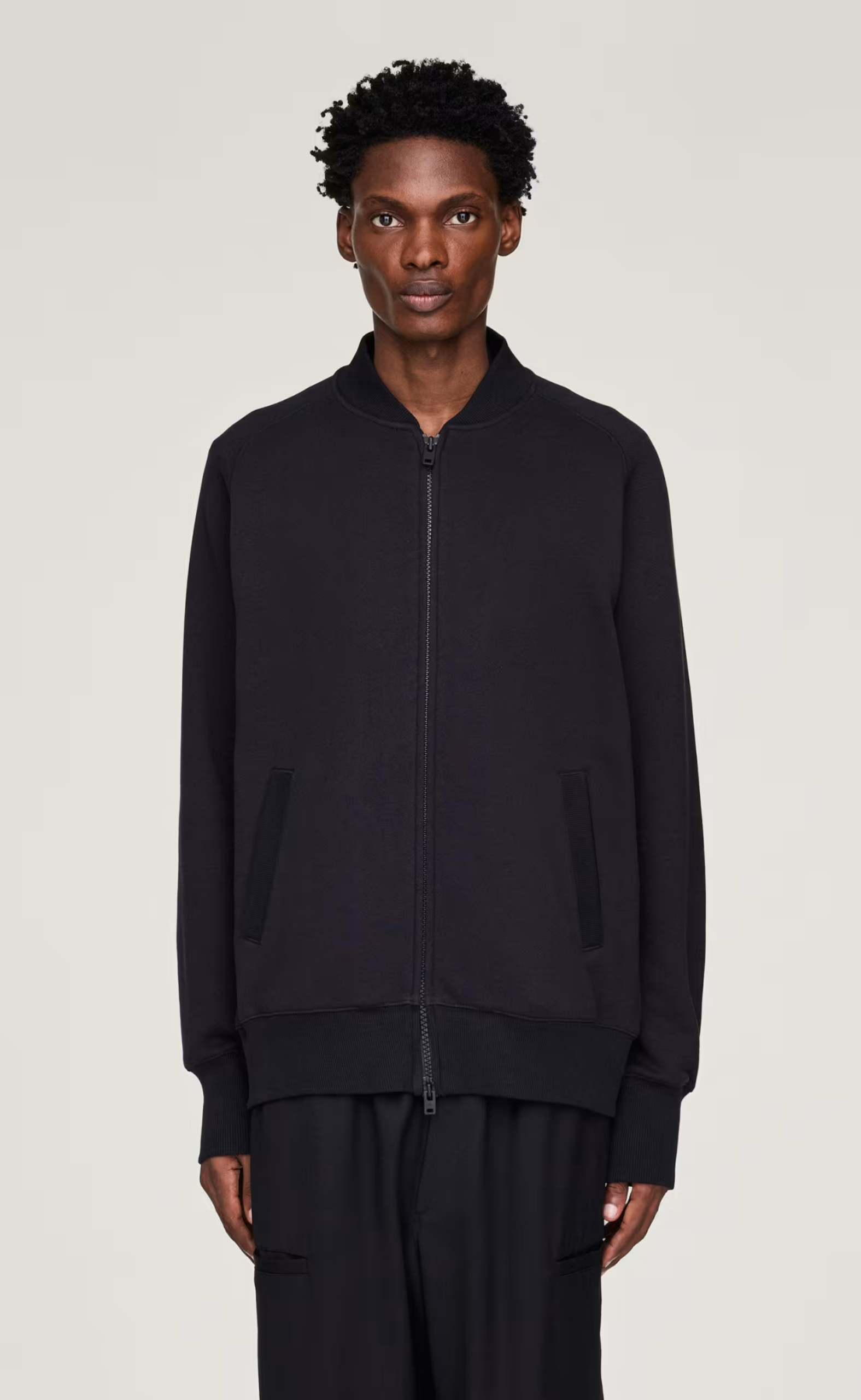 M TRACK TOP BLACK JACKET