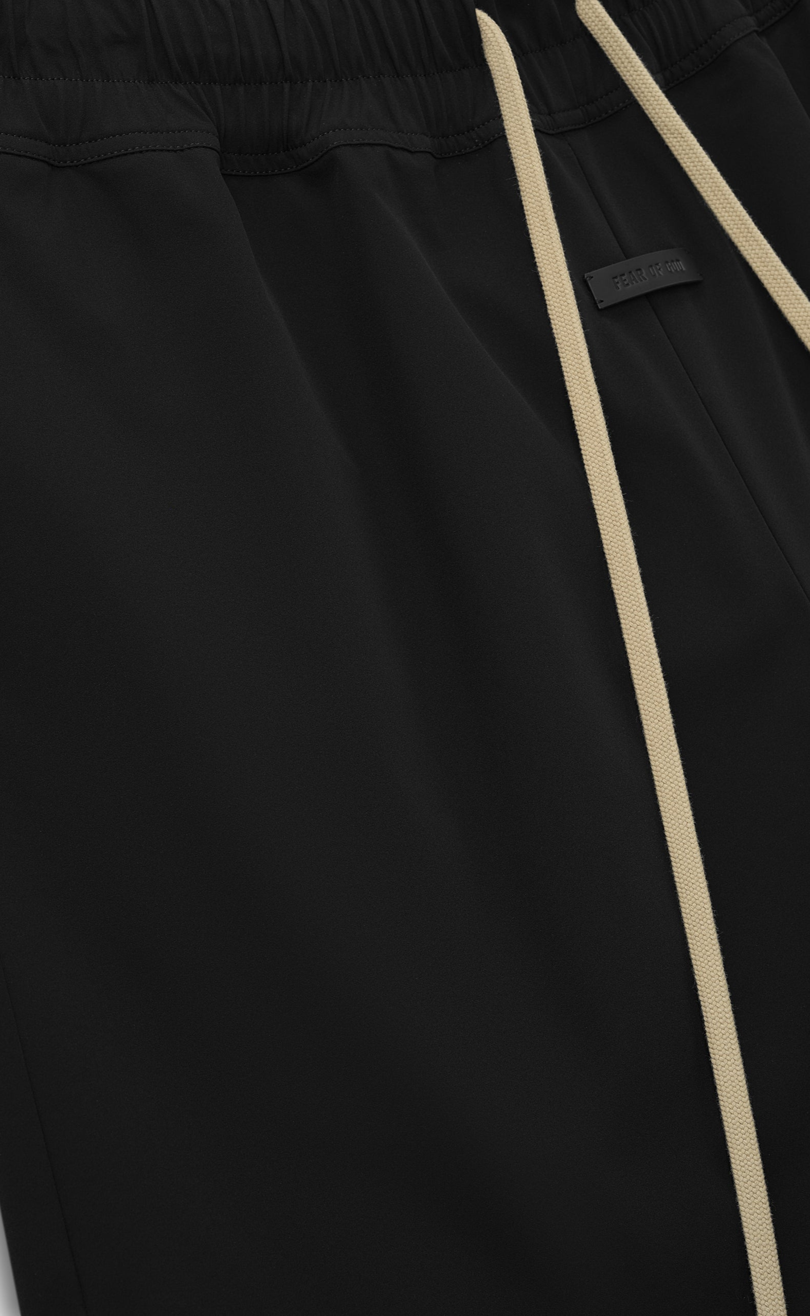 RUNNING BLACK SHORTS