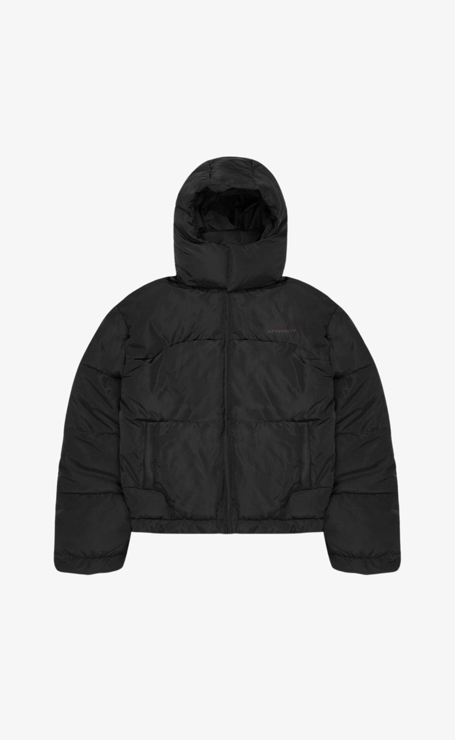 RETERNITY PUFFER BLACK JACKET