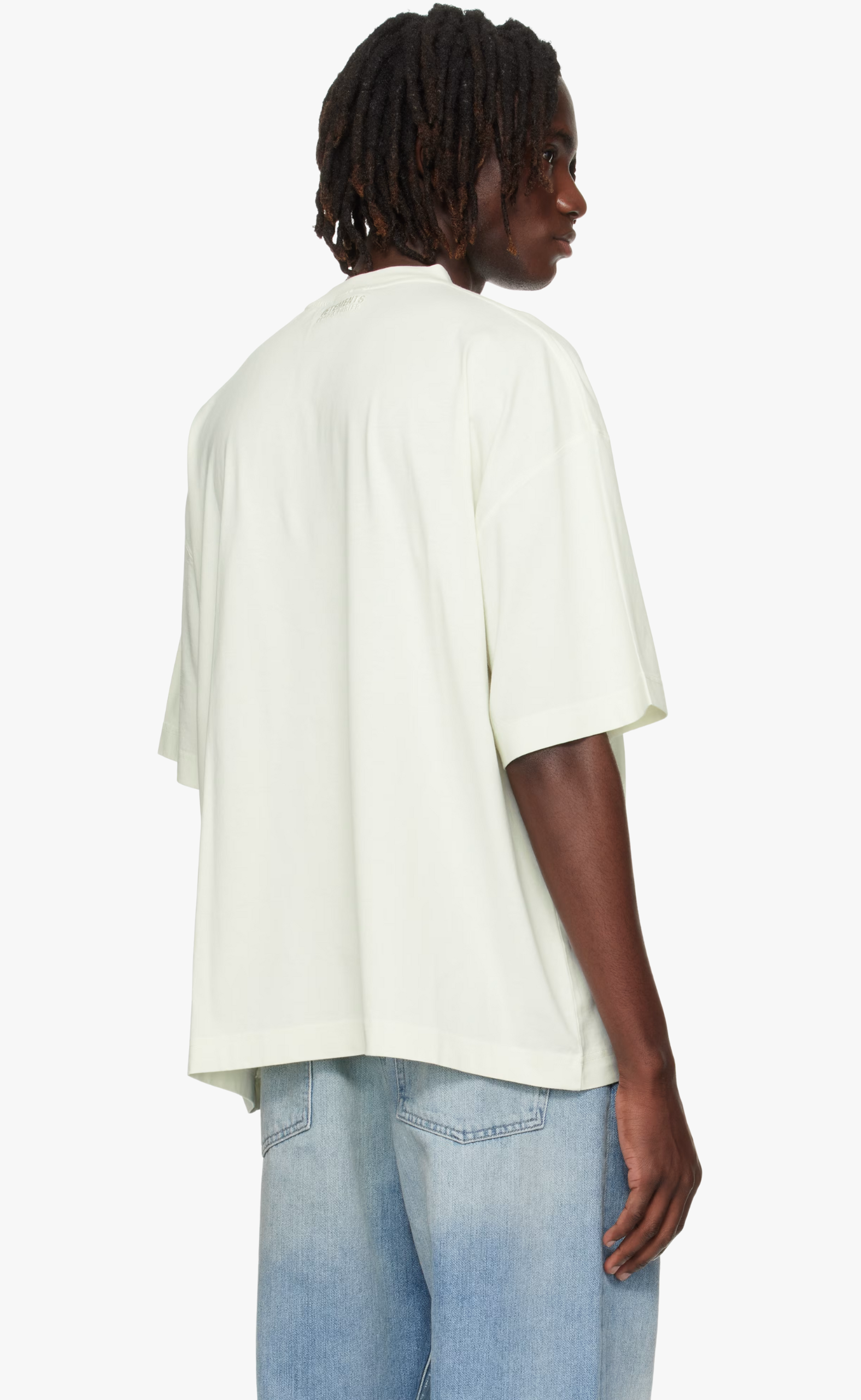 METAL LOGO REGULAR WHITE T-SHIRT