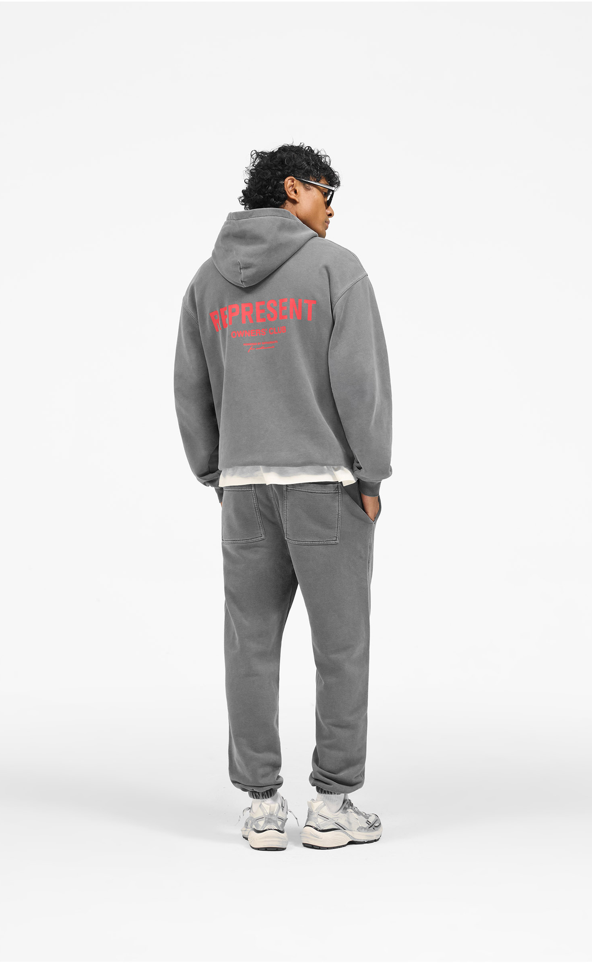 OWNERS CLUB WASHED BLACK HOODIE