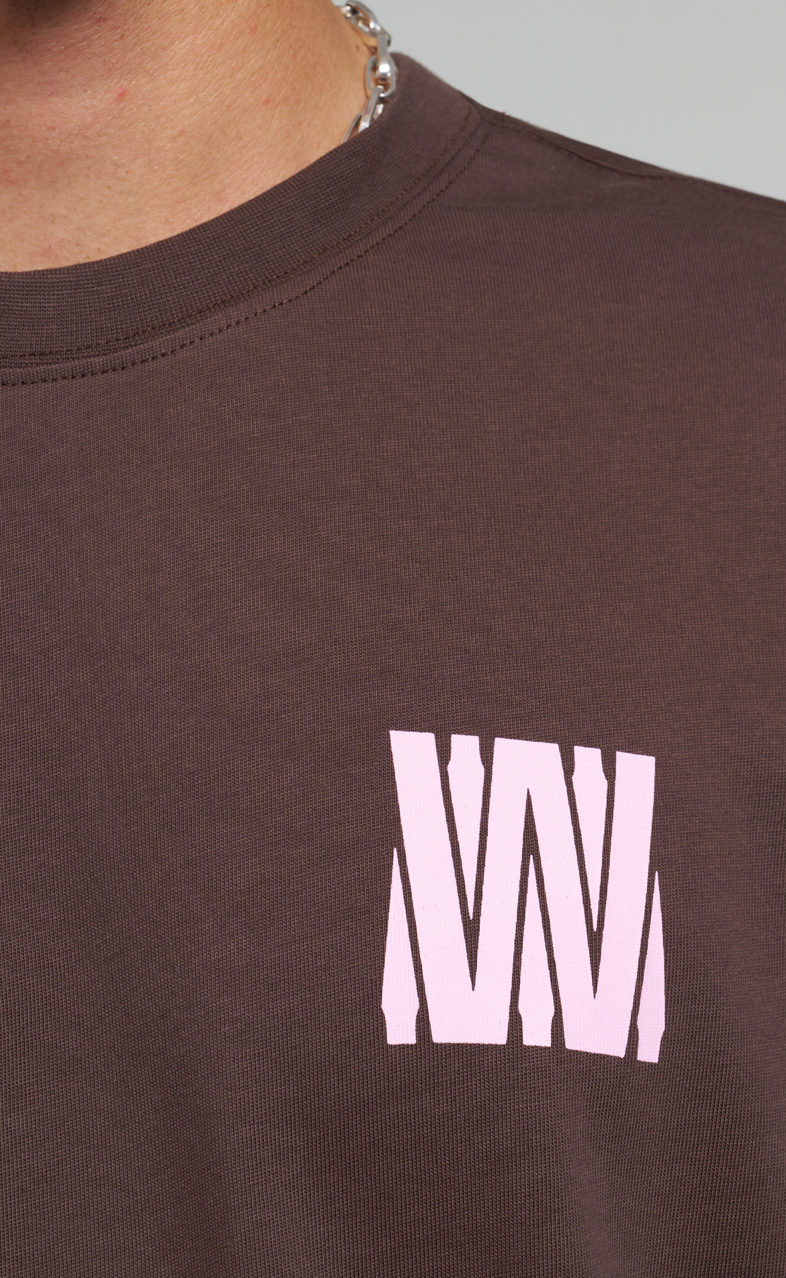 STUDIO V14 CHOCOLATE BROWN LONGSLEEVE