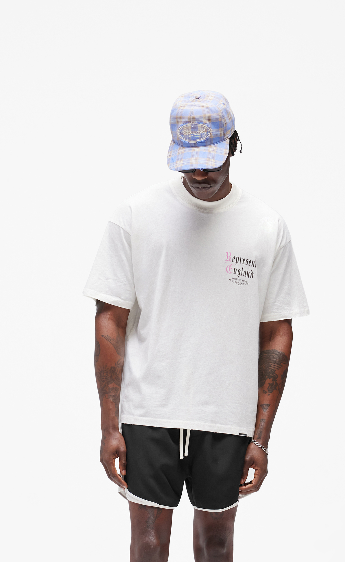 PRIVATE MEMBERS FLAT WHITE T-SHIRT