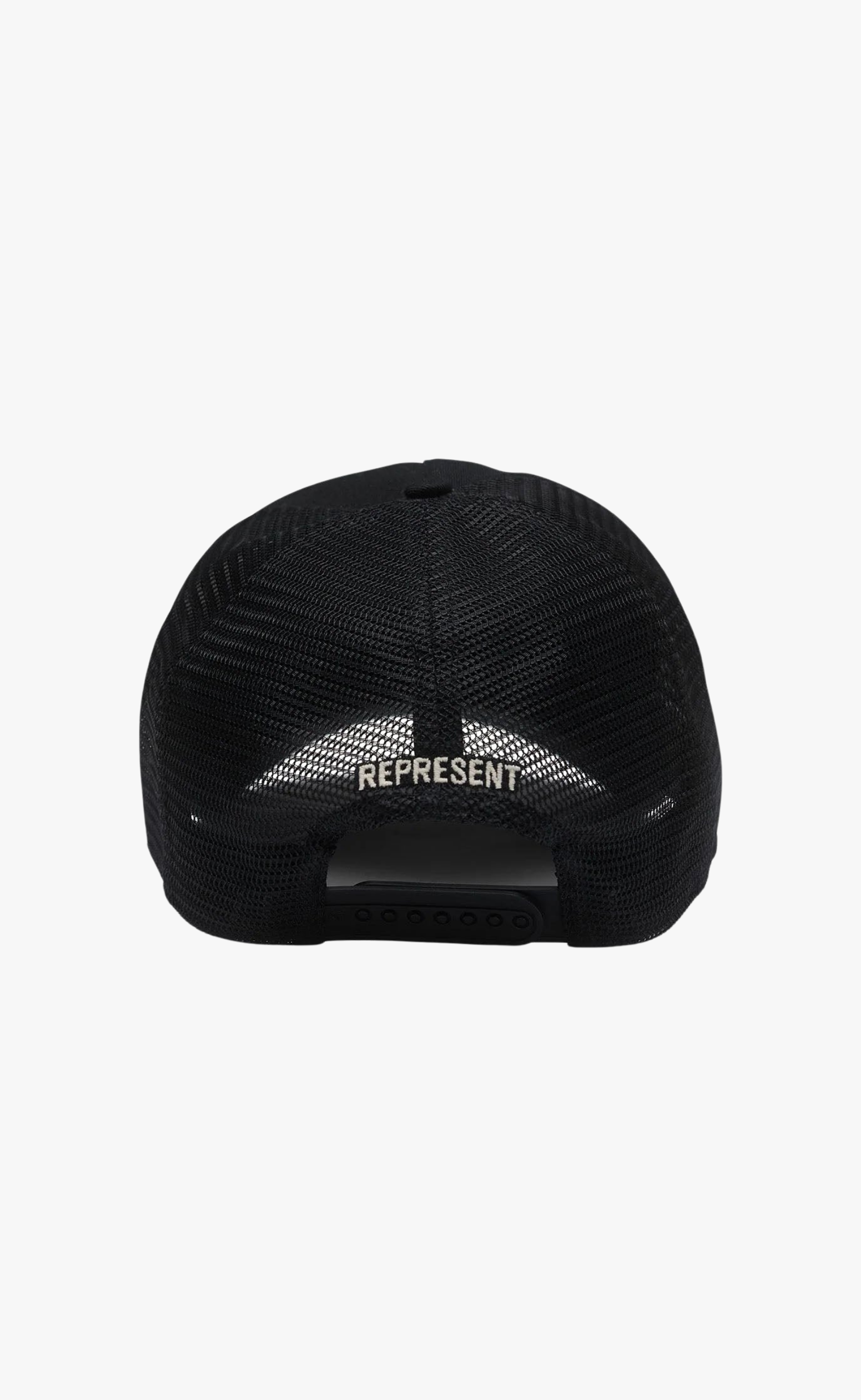IRON MAIDEN ANNIVERSARY TRUCKER WASHED BLACK HAT